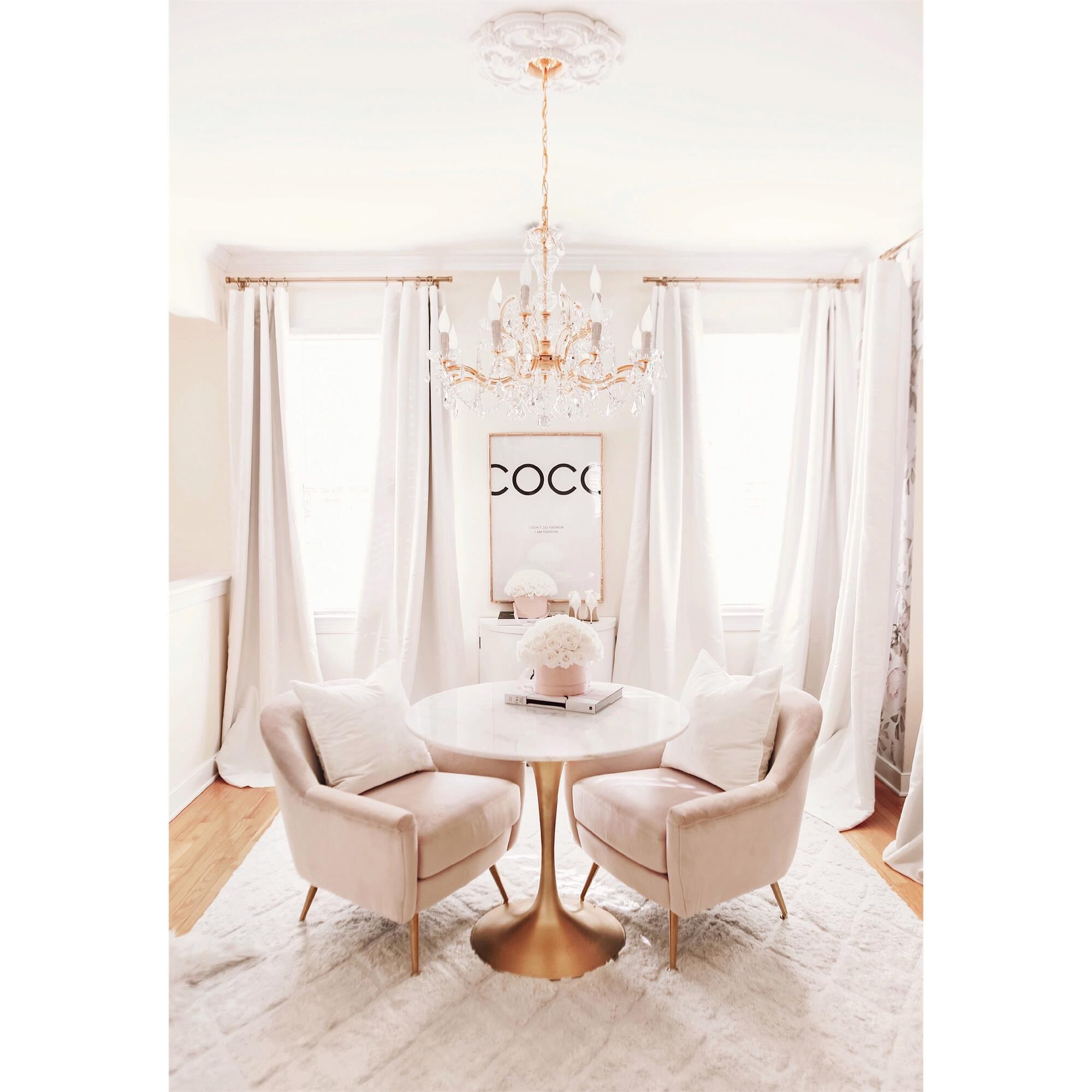 Maria Theresa 29 Inch 12 Light Chandelier,
