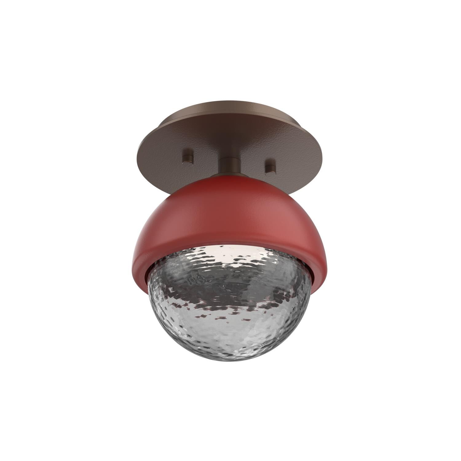 Levi Wilson Cabochon 6 Inch Flush Mount by Hammerton Studio