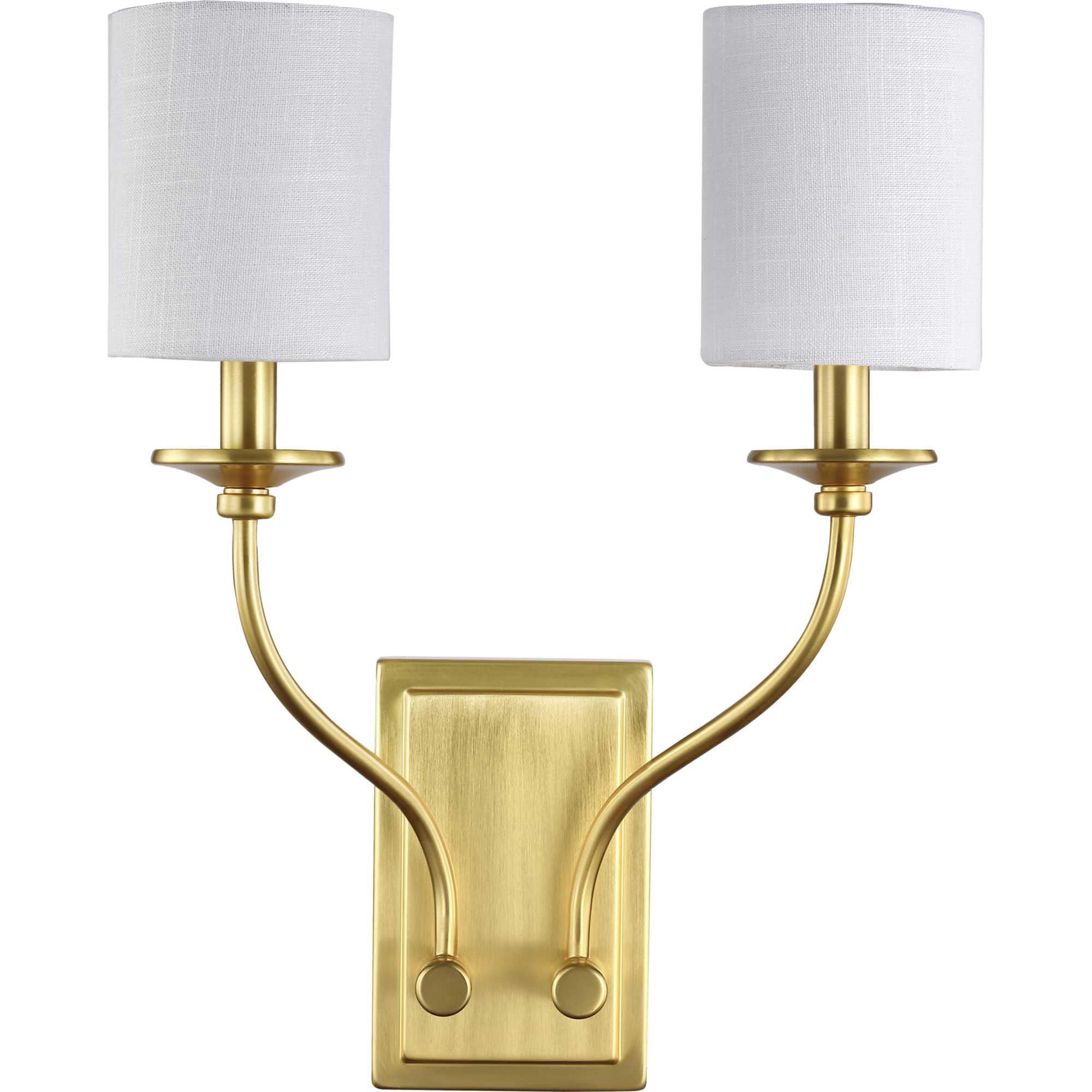 Shown in Satin Brass finish and Summer Linen glass
