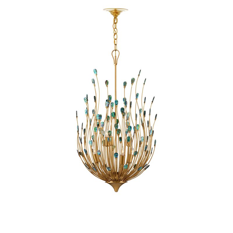 Delphos Delphos 19.5 Inch Mini Chandelier by Currey and Company
