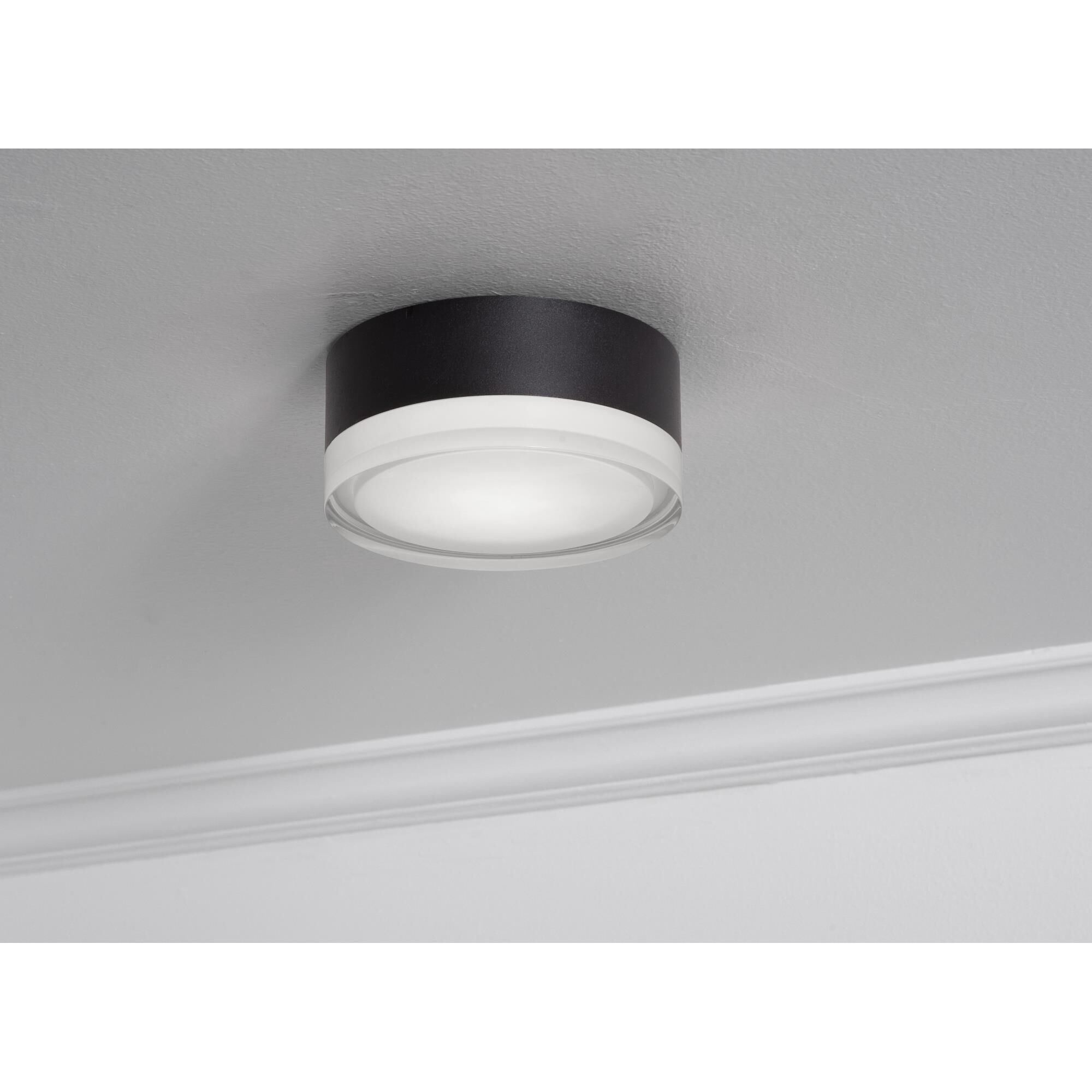 Shown in Black finish and White glass