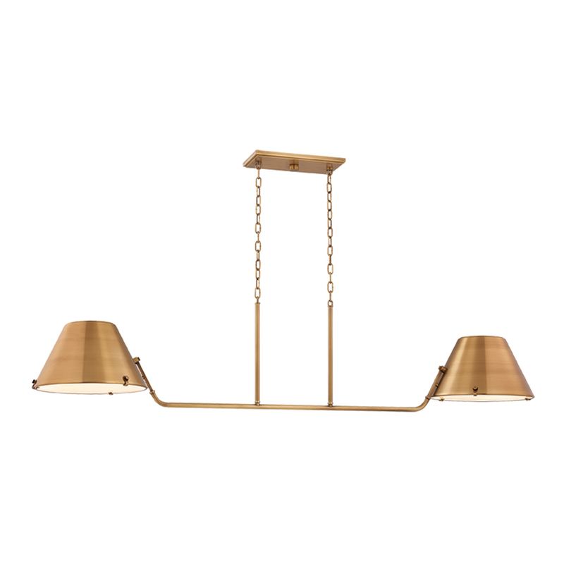 Tannersville Medium Linear Chandelier by Hudson Valley Lighting