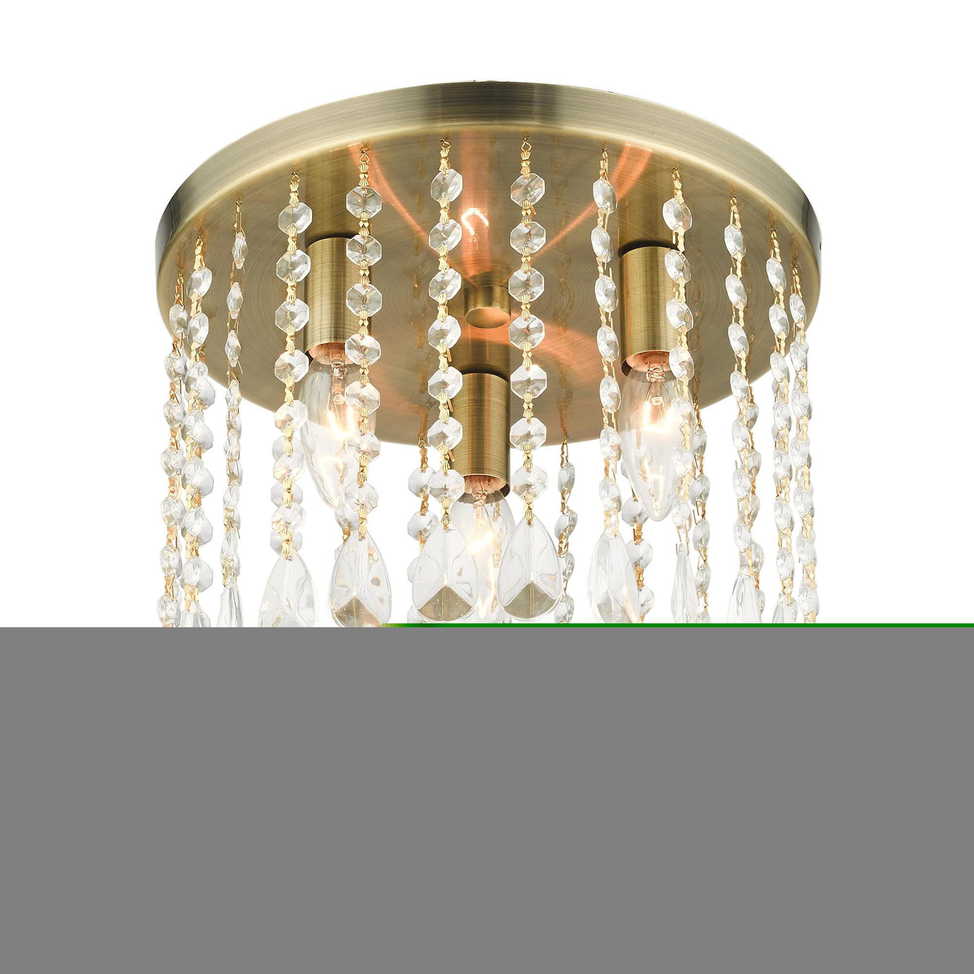 Elizabeth 3 Light Flush Mount by Livex Lighting