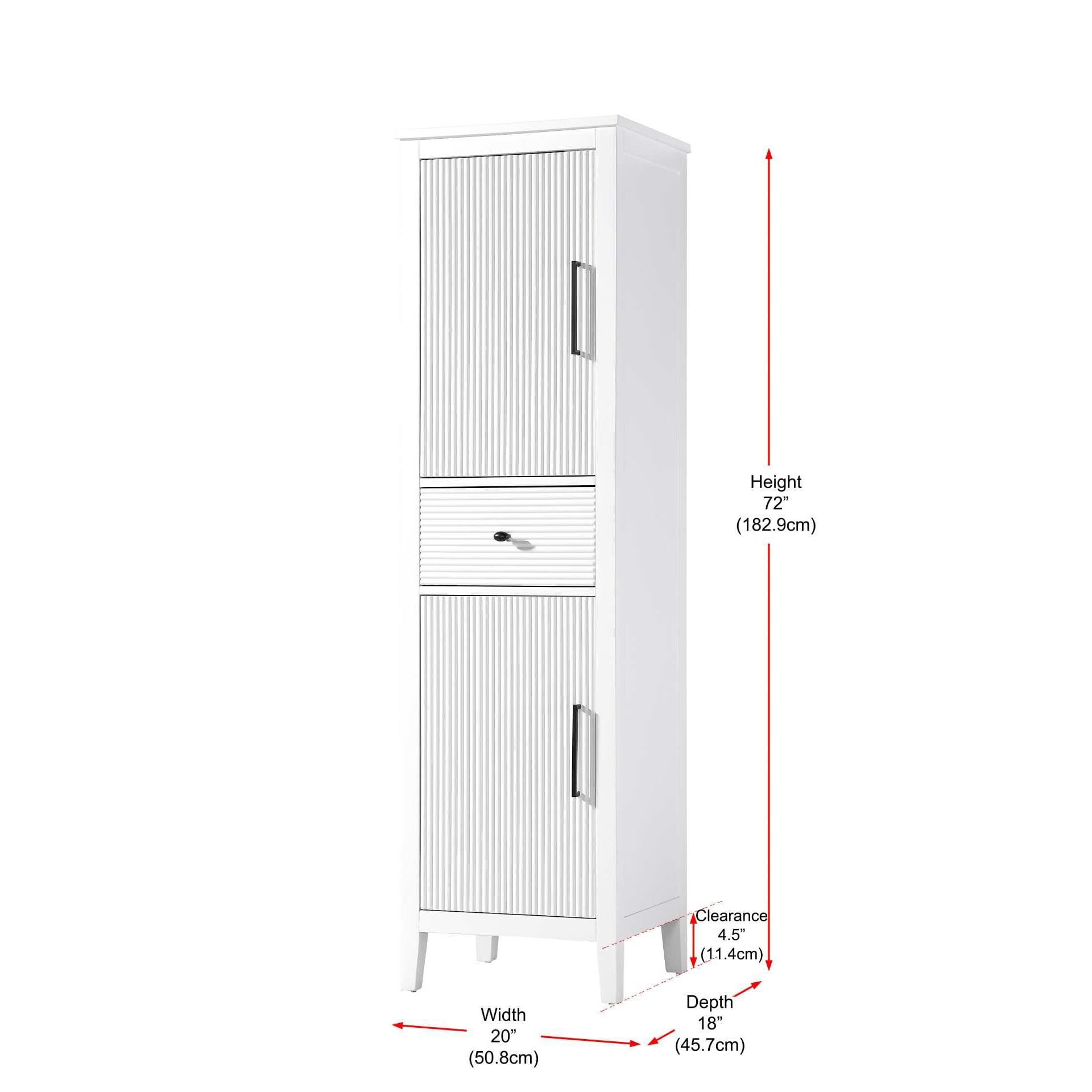 Blakely 72 Inch Storage Cabinet by Elegant Decor