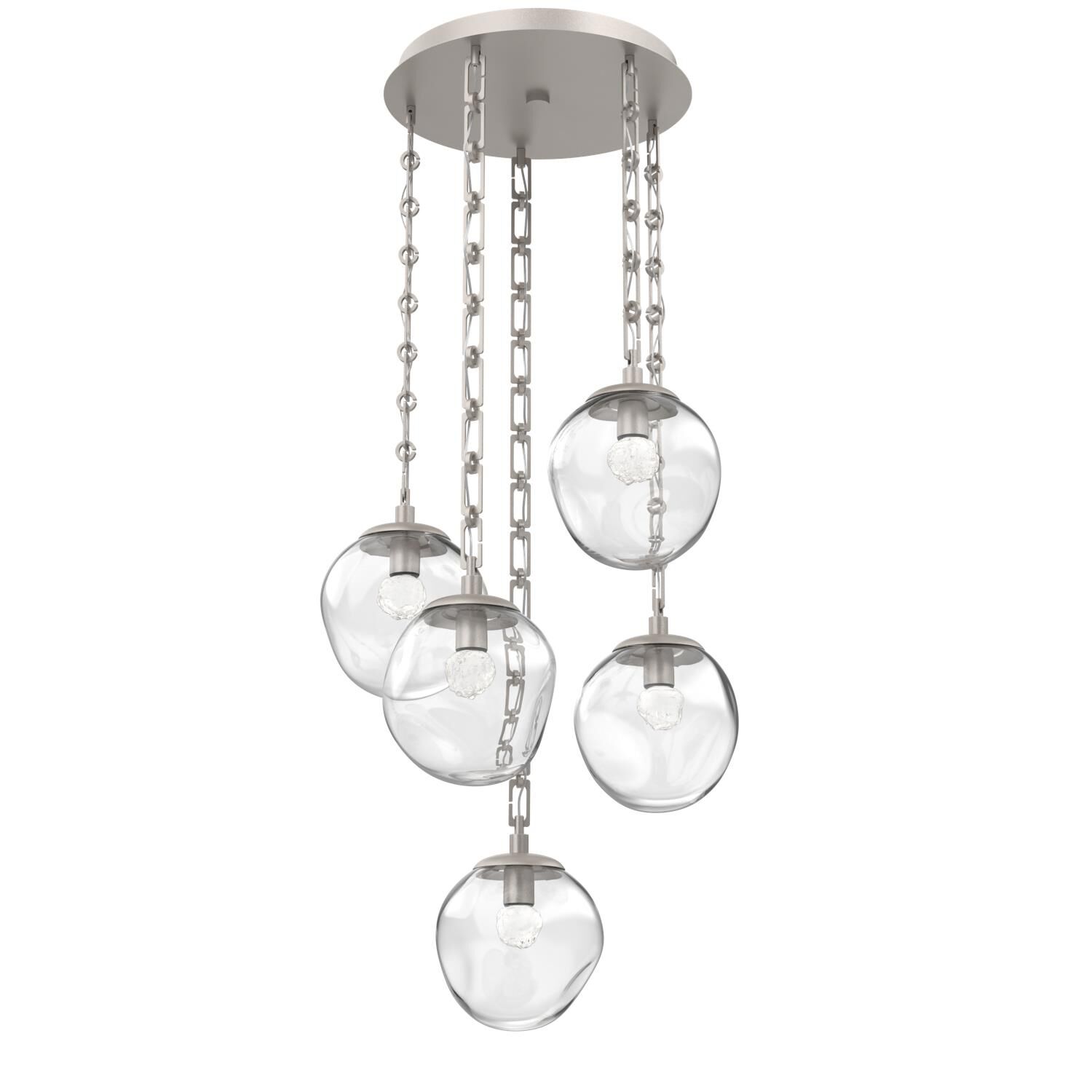 Levi Wilson Aster Led 24 Inch Multi Light Pendant by Hammerton Studio