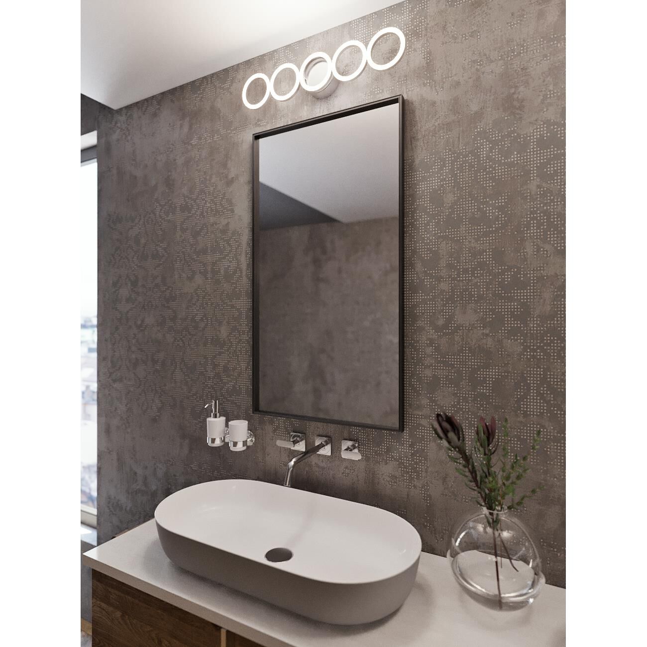 Shown in Satin Nickel finish