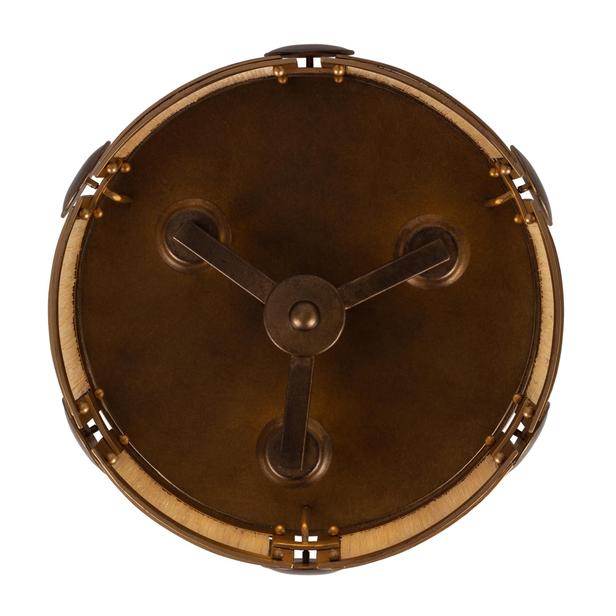 Shown in Pearlized Antique Brass and Modern Gold finish