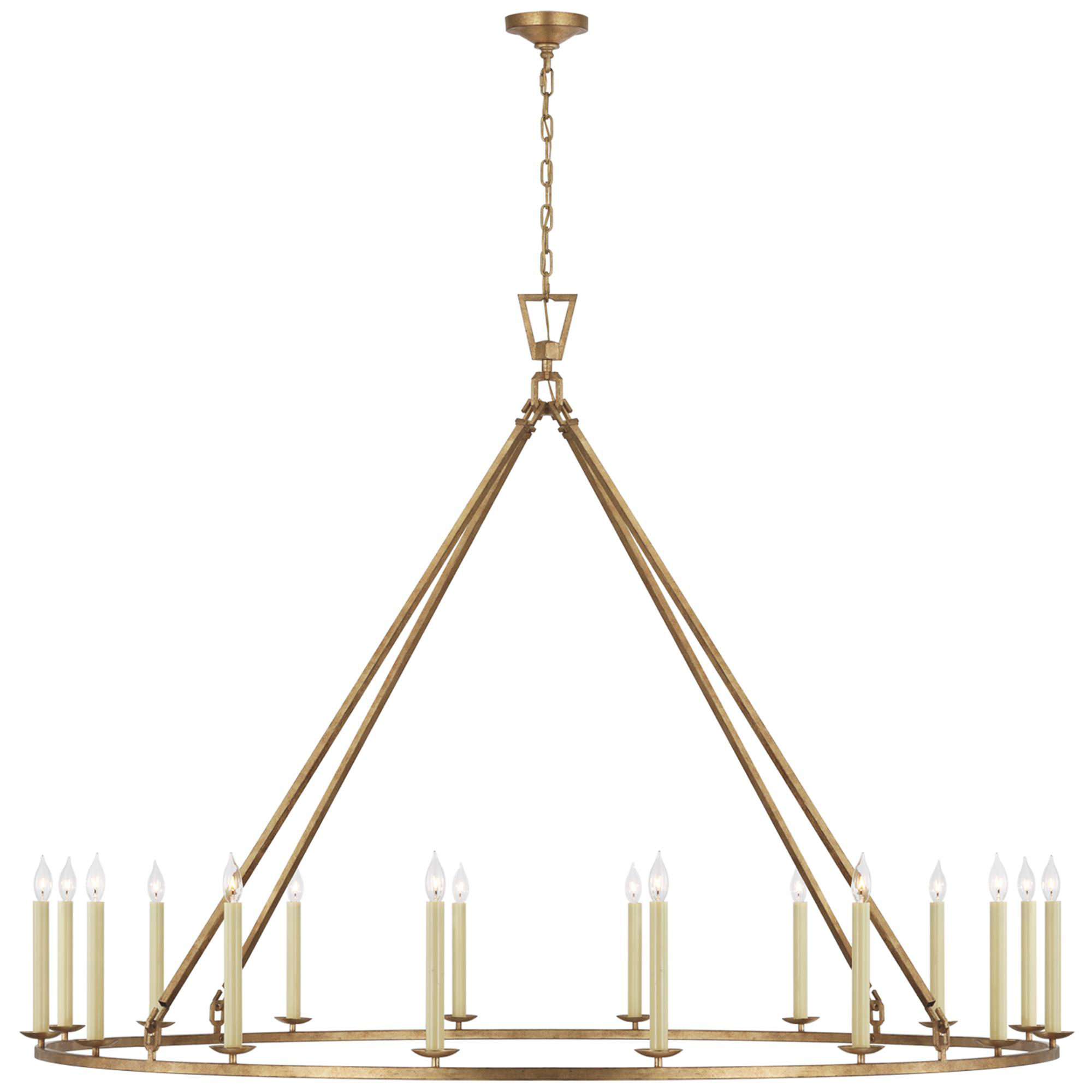Shown in Gilded Iron finish