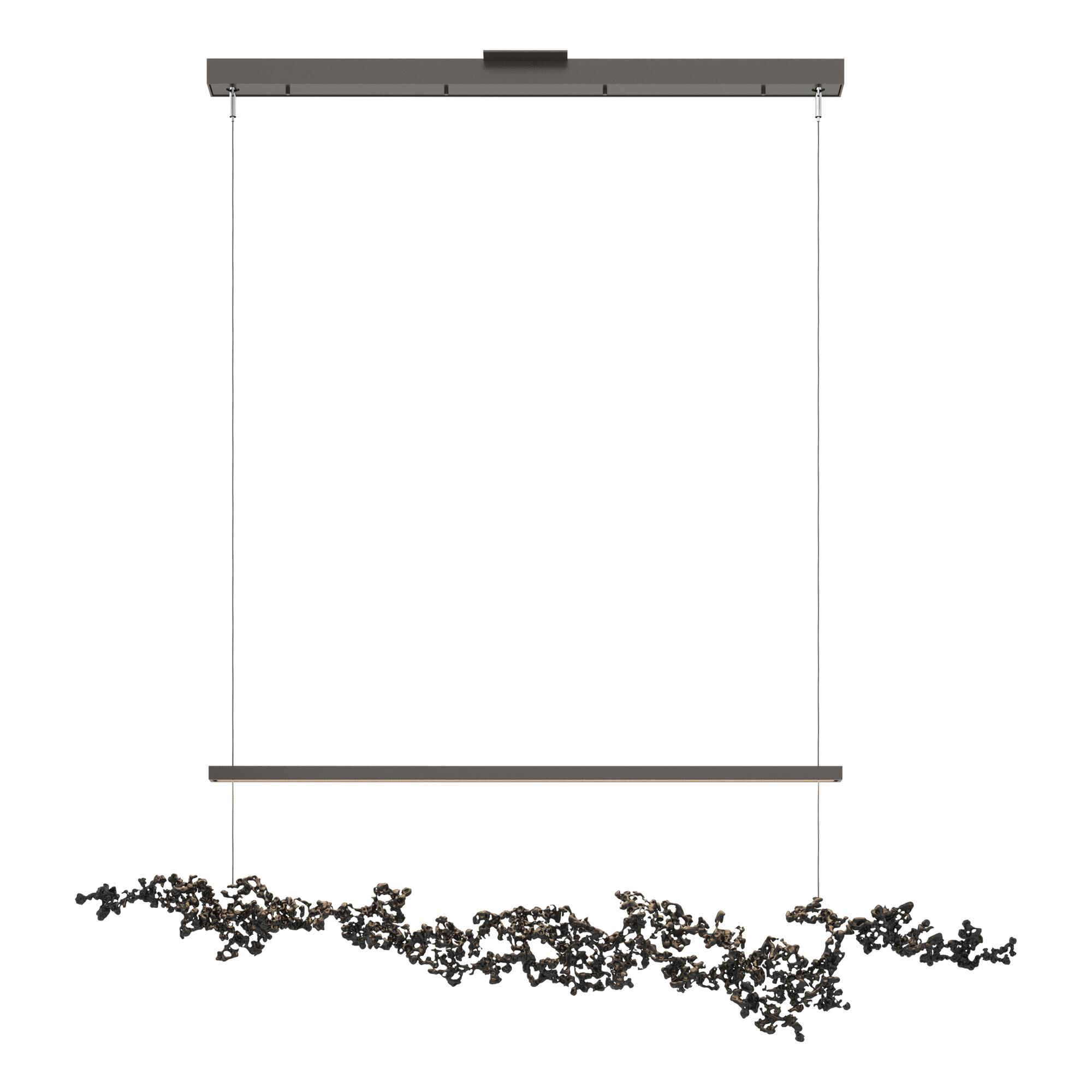 Shown in Oil Rubbed Bronze finish and Ink Aluminum shade