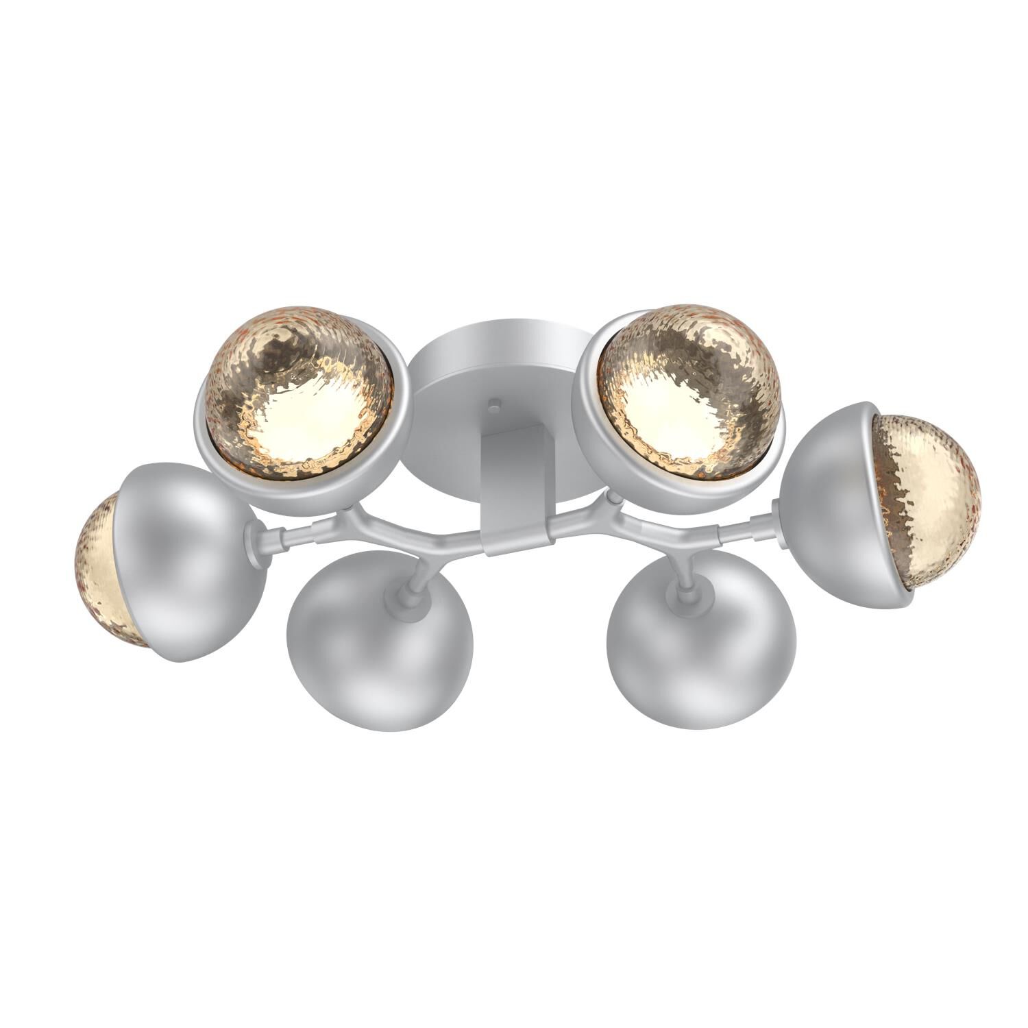 Levi Wilson Cabochon 27 Inch Flush Mount by Hammerton Studio