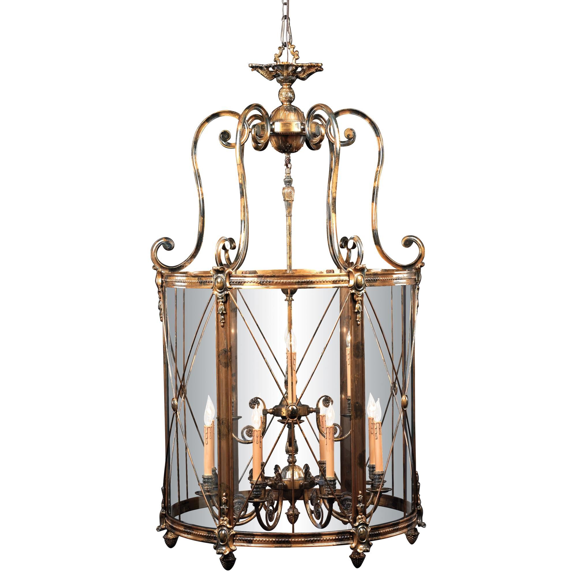 33 Inch Cage Pendant by Metropolitan Lighting