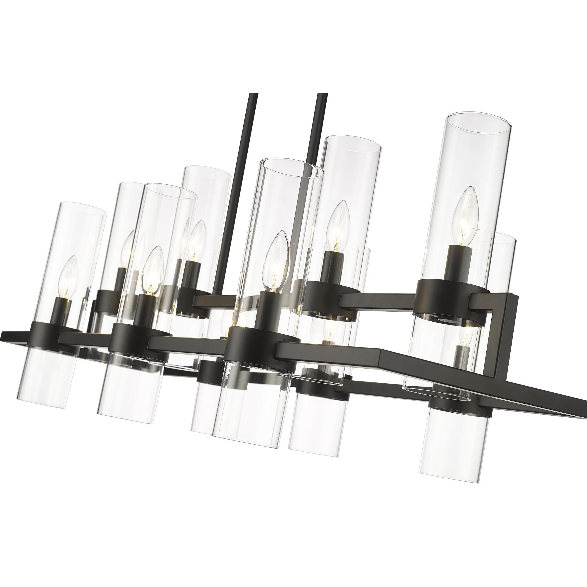 Datus 42 Inch 10 Light Linear Suspension Light by Z-Lite