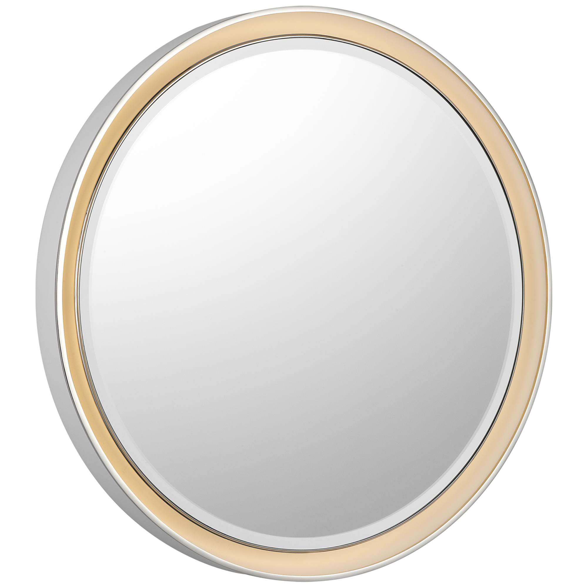 Shown in Matte White and Polished Nickel finish