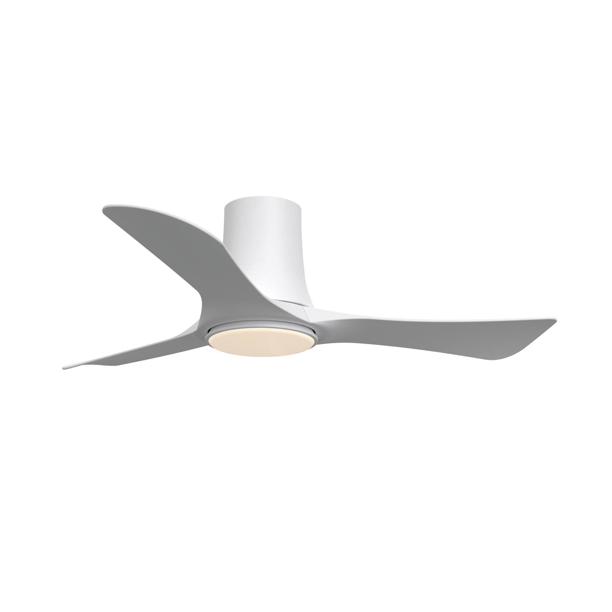 Corke 44 Inch Flush Mount Fan with Light Kit,