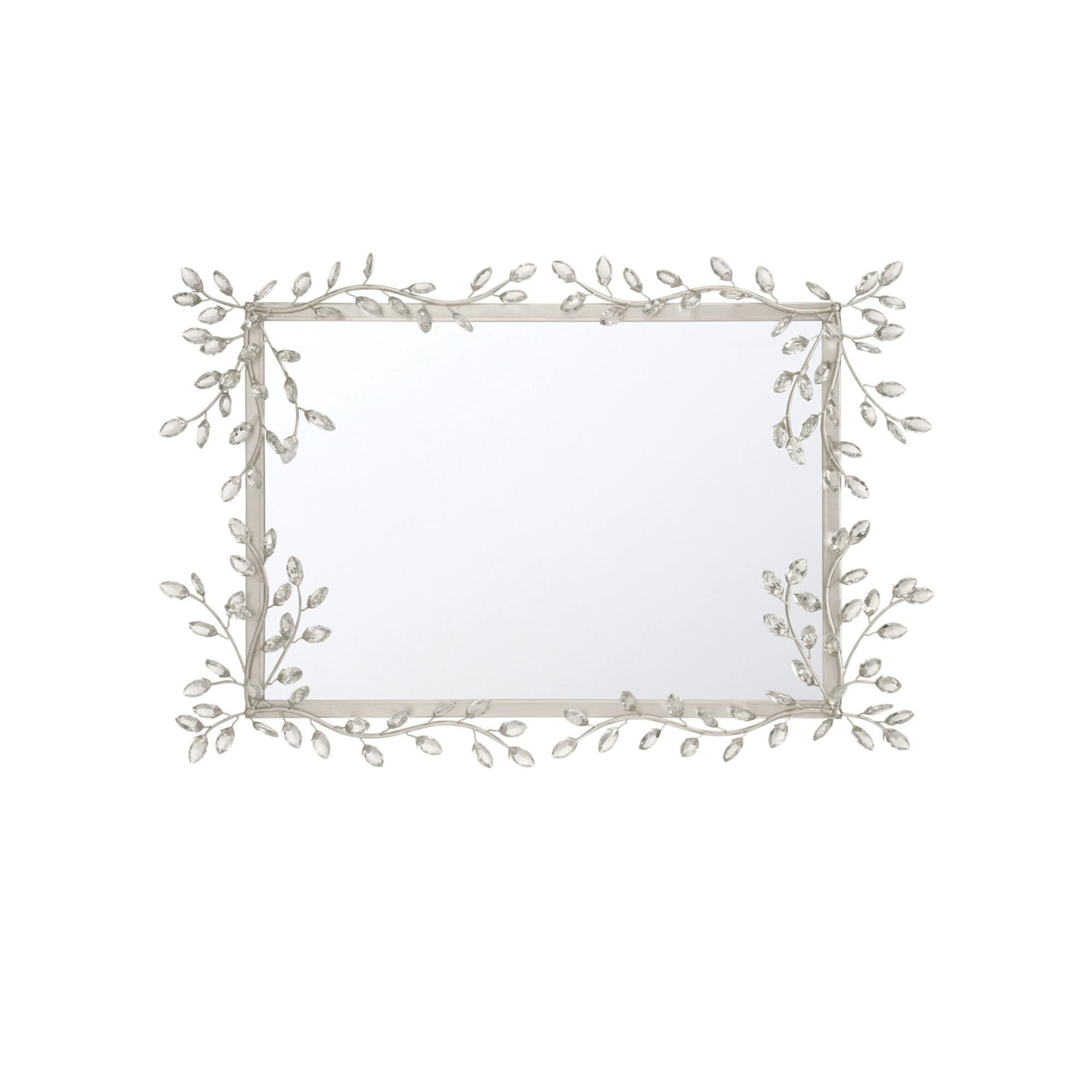 Forget-Me-Not 32 Inch Decorative Mirror,