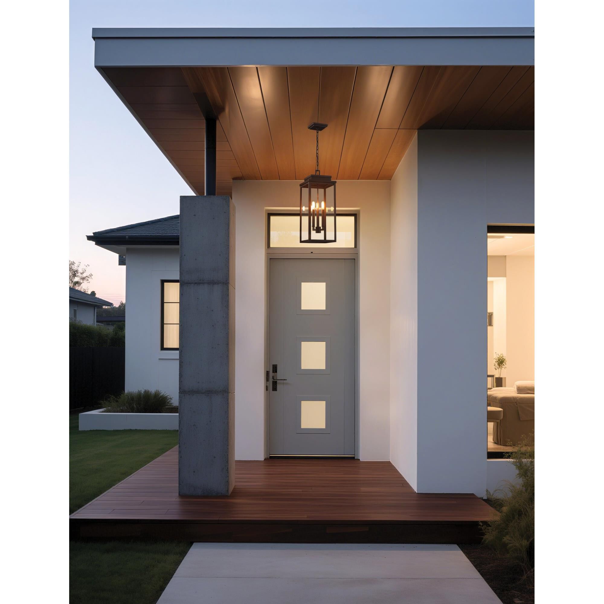 Hillside 9 Inch Outdoor Hanging Lantern by Eglo Lighting