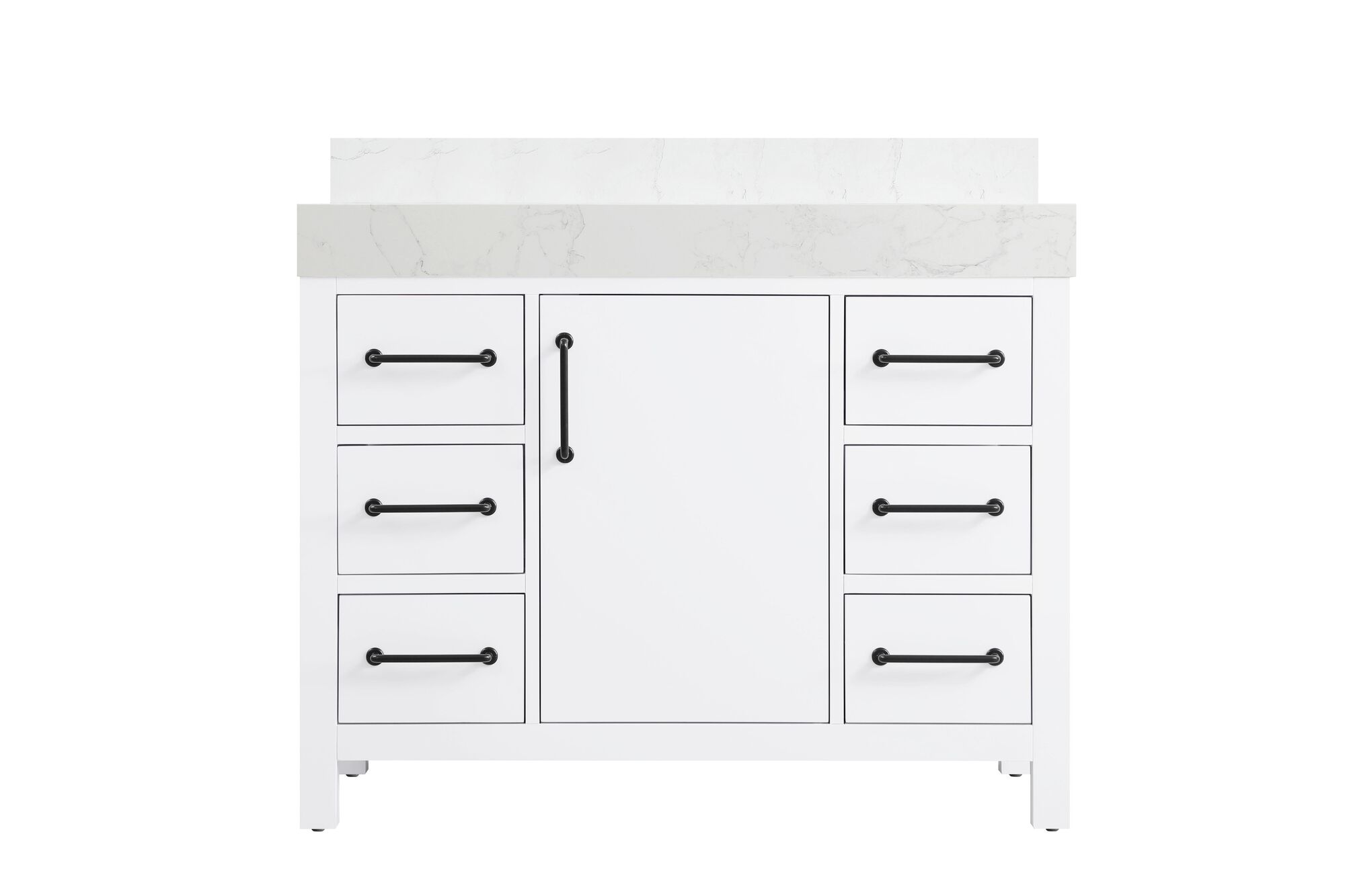 Shown in White finish