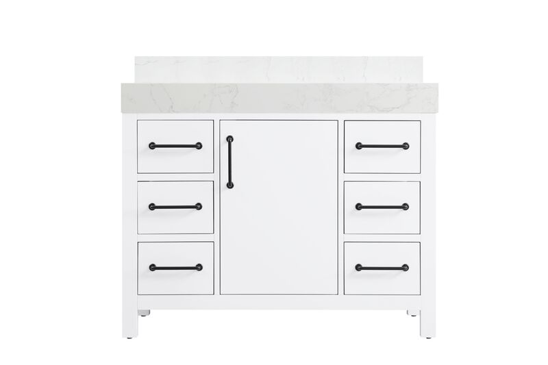 Nathan 42 Inch Bath Vanity by Elegant Dcor