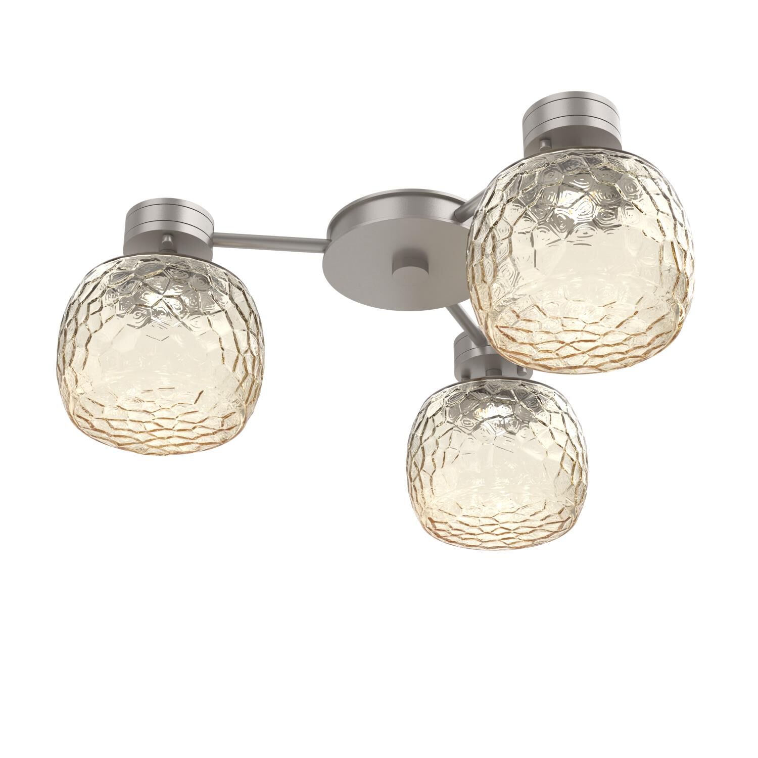 Levi Wilson Vessel 24 Inch Semi Flush Mount by Hammerton Studio