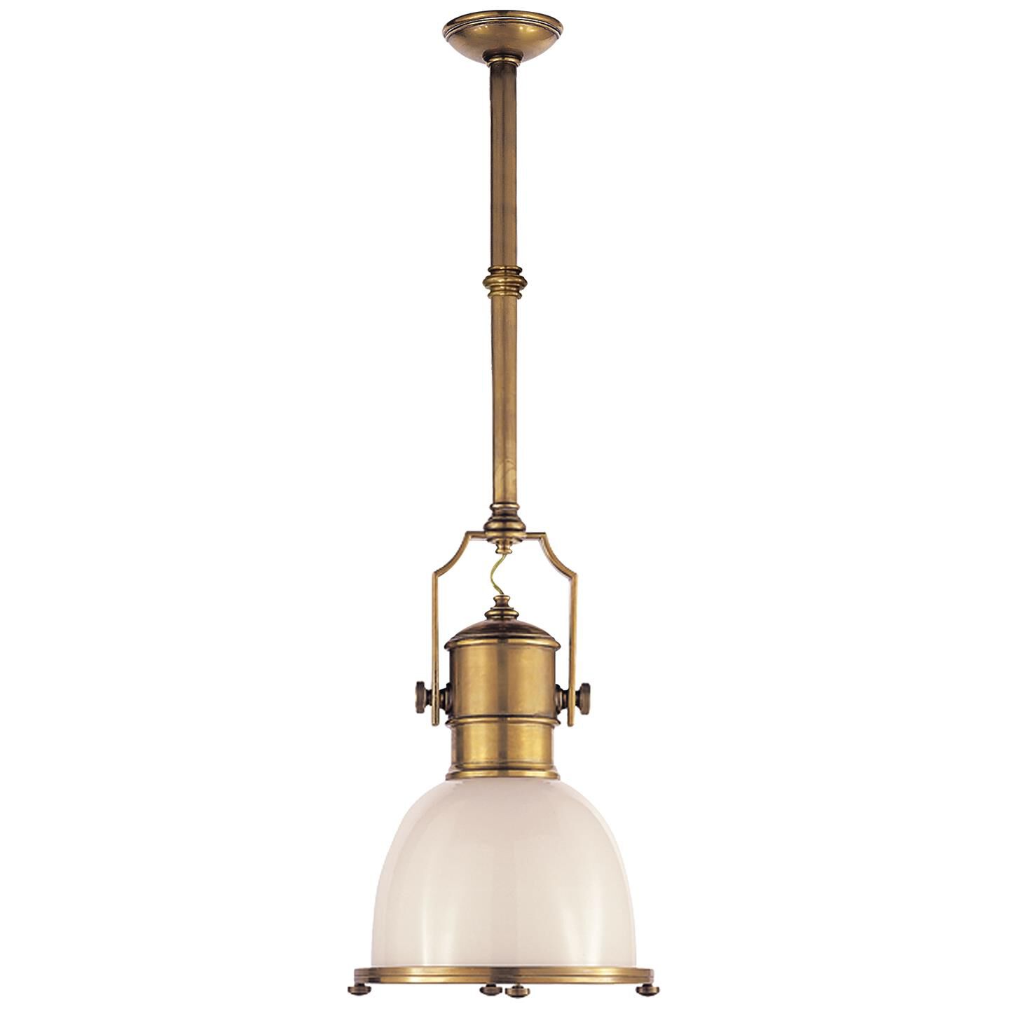 Visual Comfort Signature Collection Chapman & Myers Country Industrial 14 Inch Large Pendant