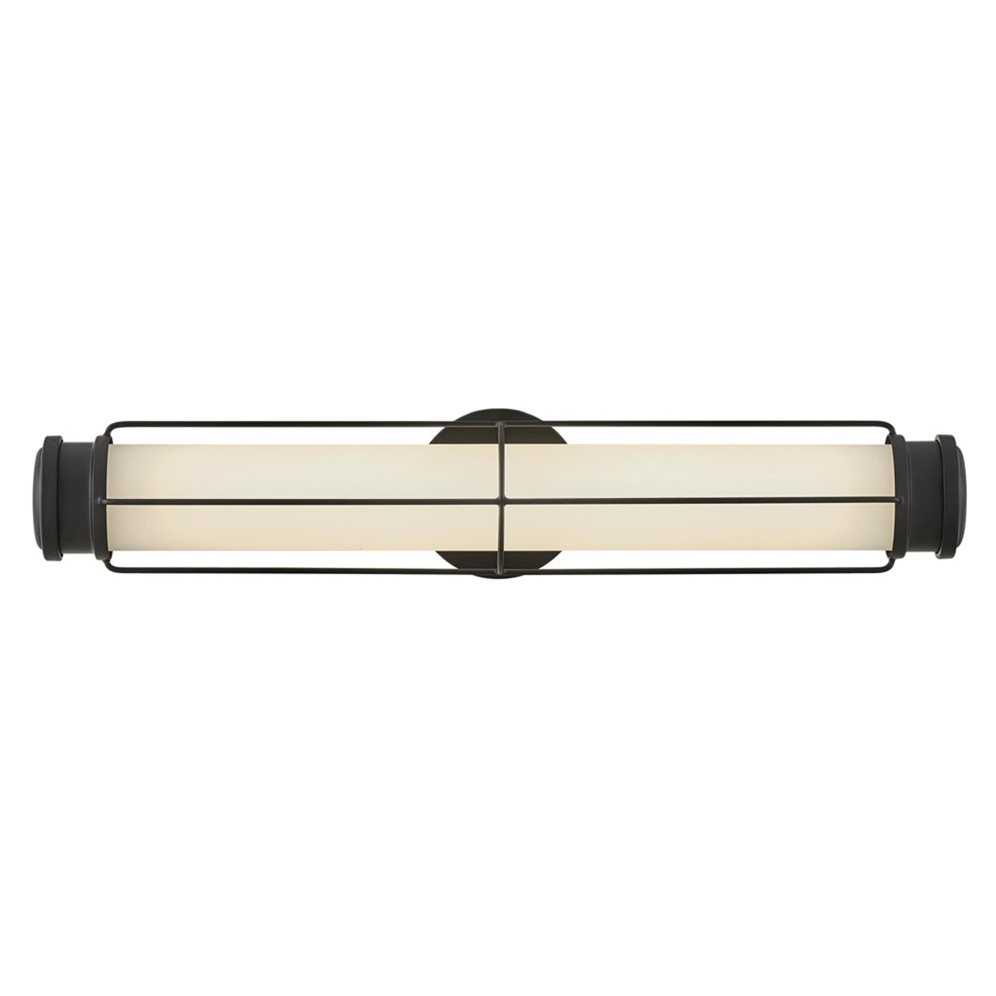 Shown in Black finish and Etched Opal glass