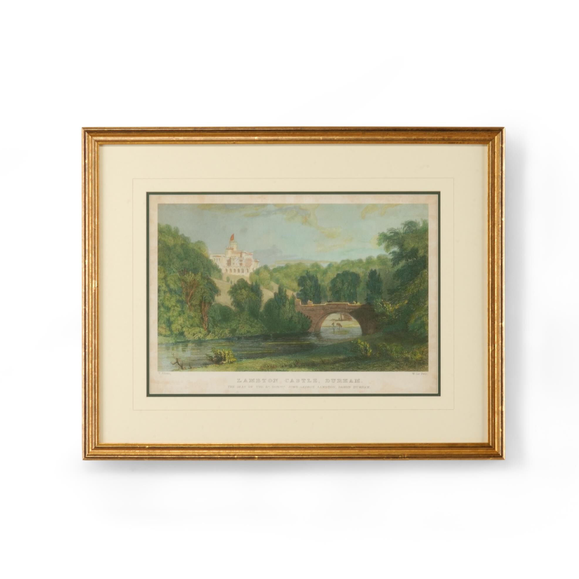 LAMBTON CASTLE Print,