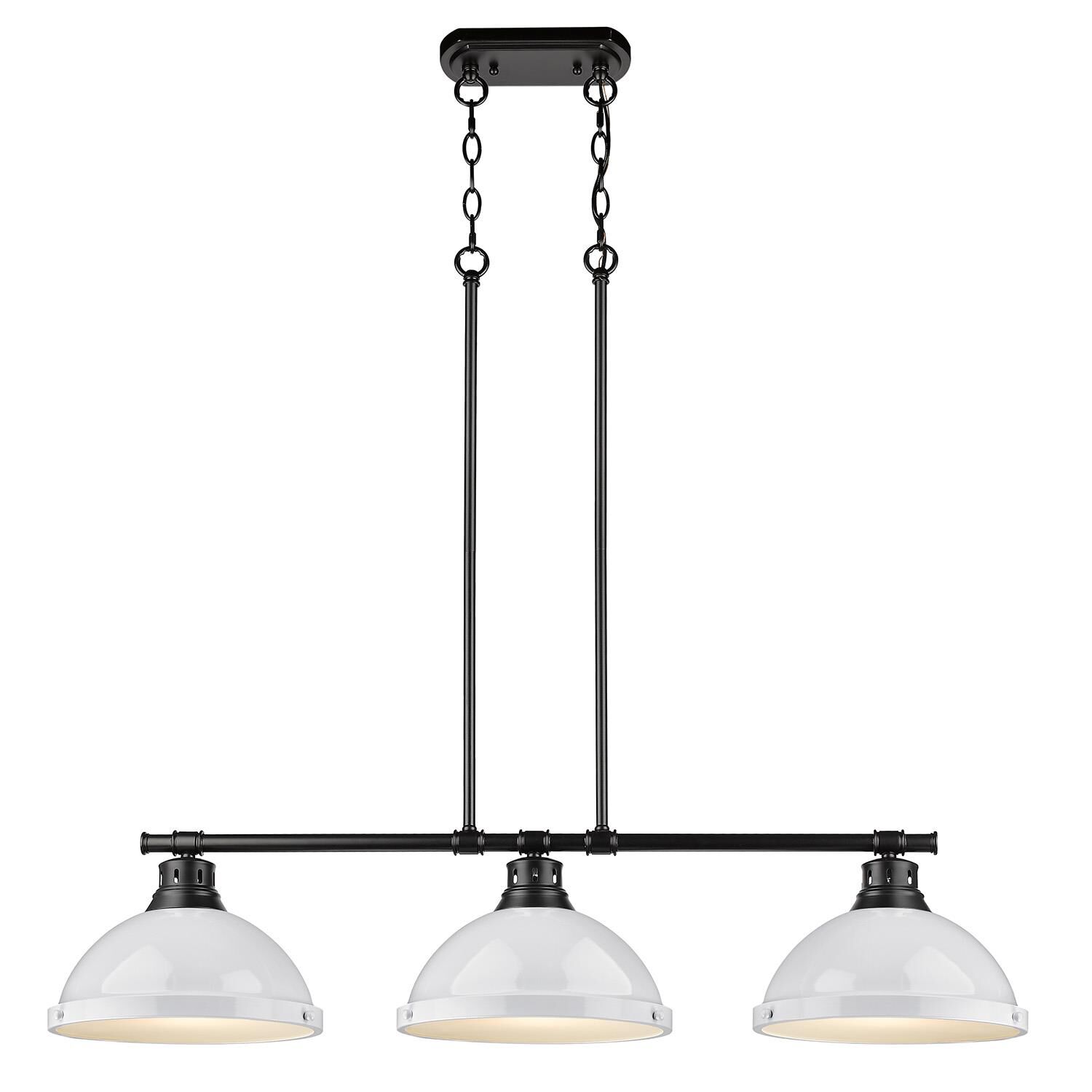 Shown in White finish and White shade