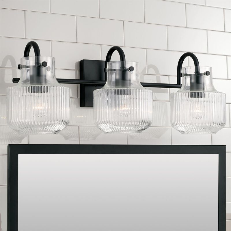 Nyla 24 Inch 3 Light Bath Vanity Light by Capital Lighting Fixture Company