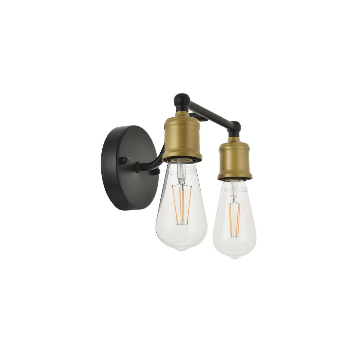 Serif 8 Inch Wall Sconce by Elegant Lighting