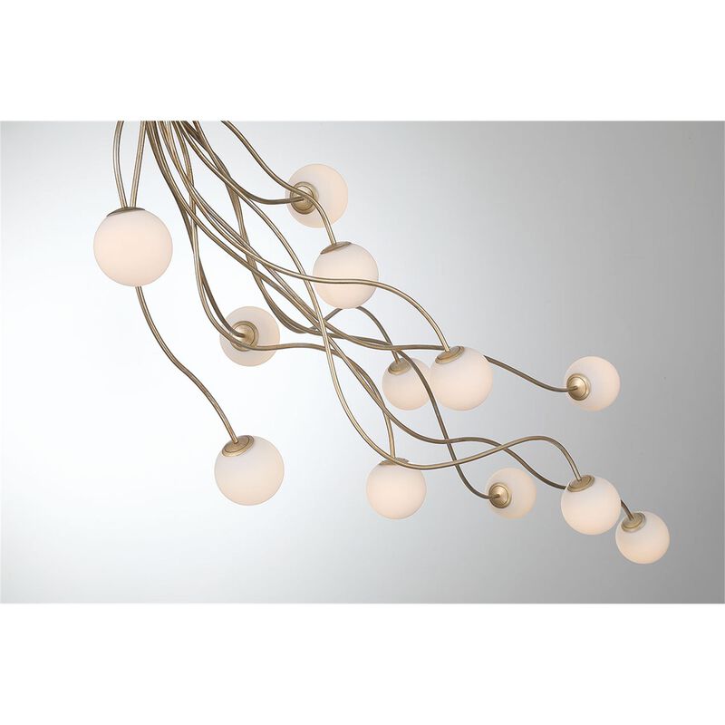 Athena 20 Inch 12 Light Semi Flush Mount by Eurofase Lighting