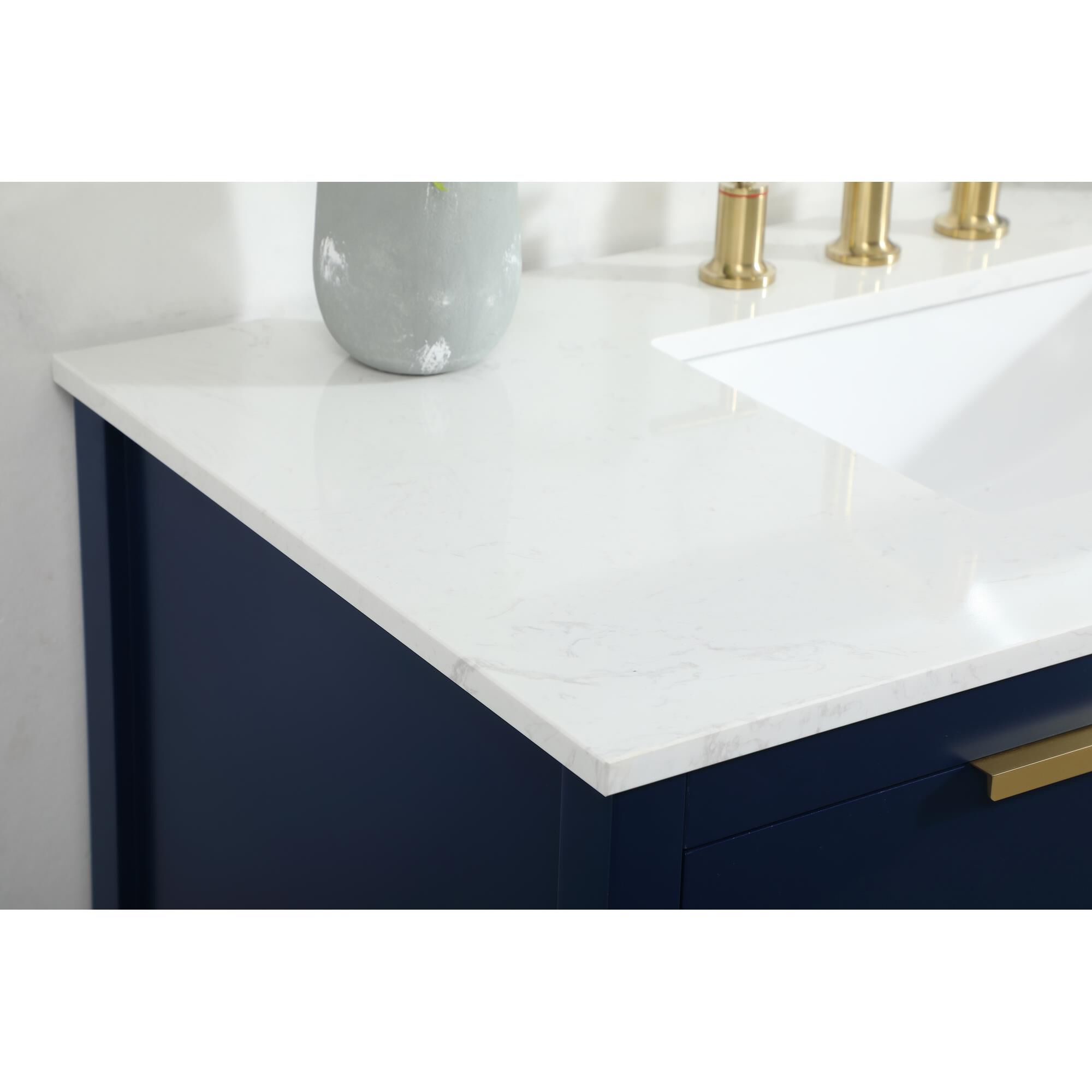 Shown in Blue finish