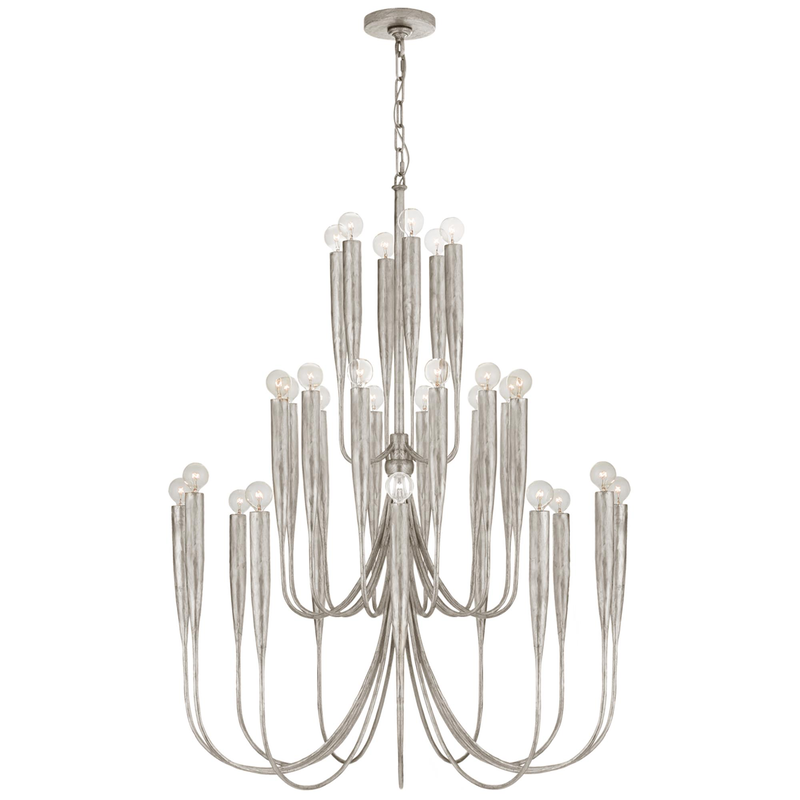 Julie Neill Acadia 33 Inch 30 Light Chandelier by Visual Comfort Signature Collection