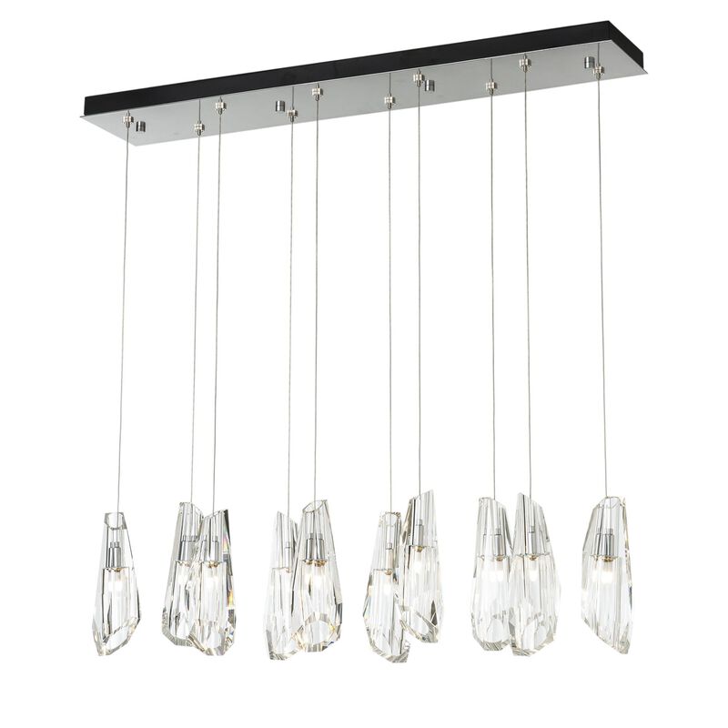 Luma Medium Linear Chandelier by Hubbardton Forge