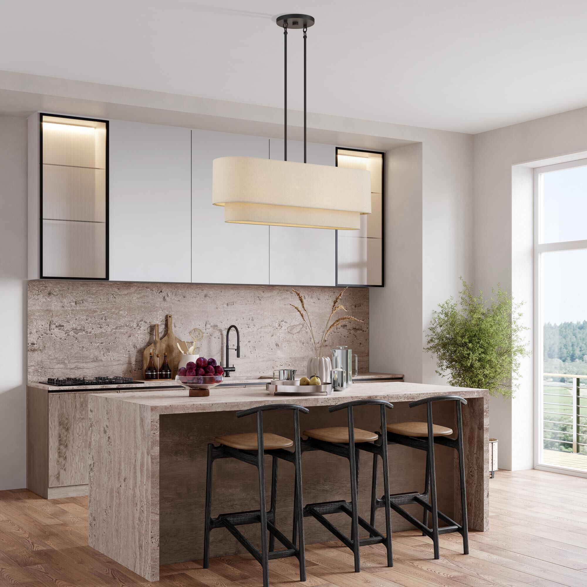 Bellingham 36 Inch Linear Suspension Light by Livex Lighting