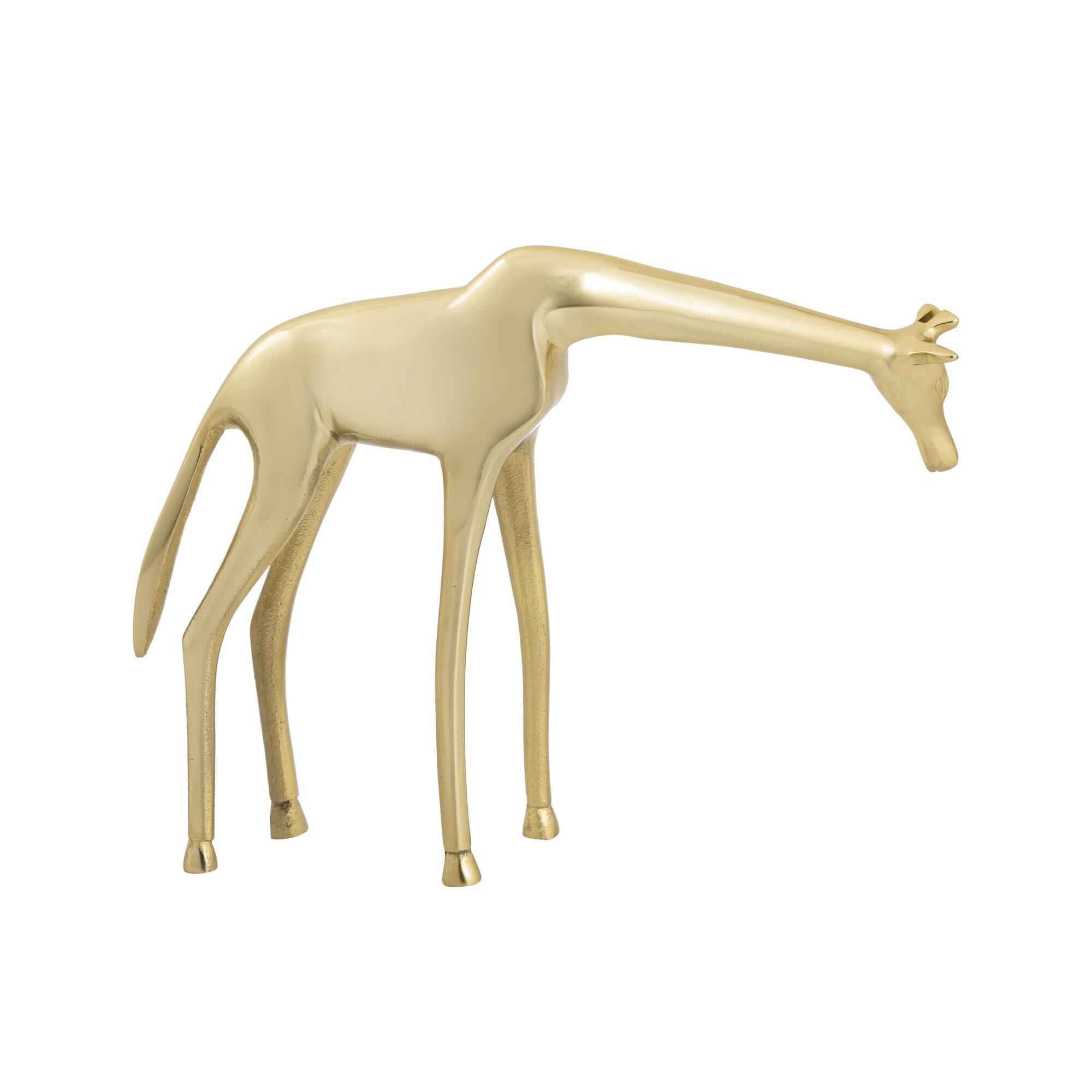 Brass Giraffe Sculpture by ELK Home