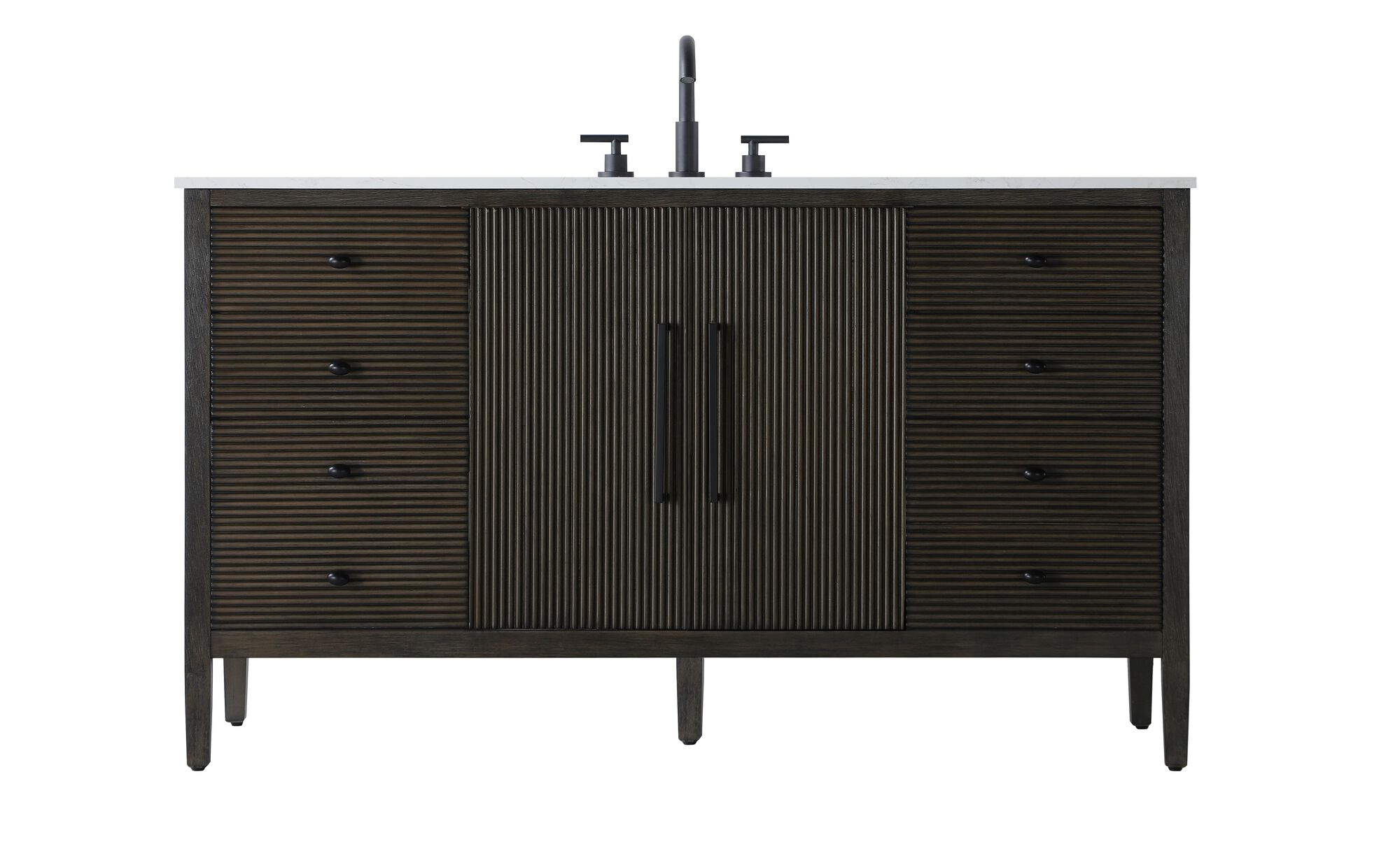 Shown in Chocolate Oak finish
