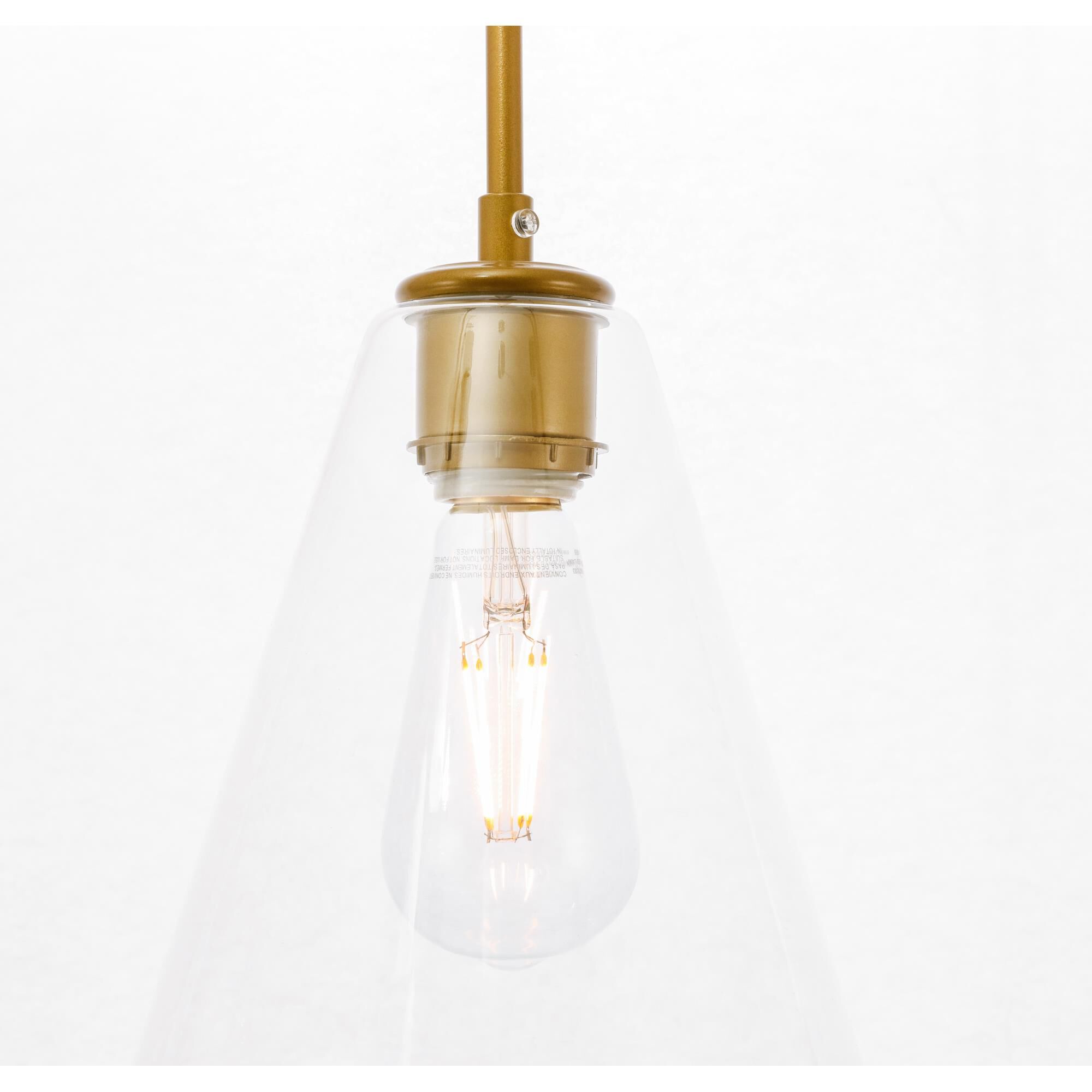Gene 7 Inch Mini Pendant by Elegant Lighting