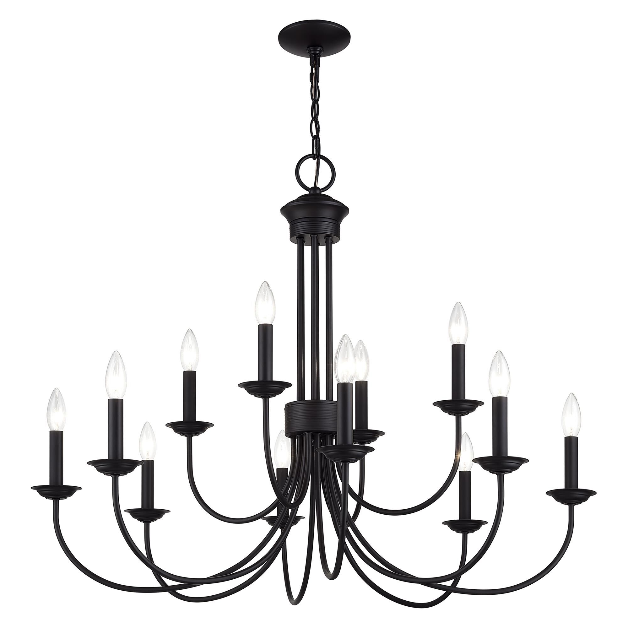 Estate 36 Inch Chandelier by Livex Lighting