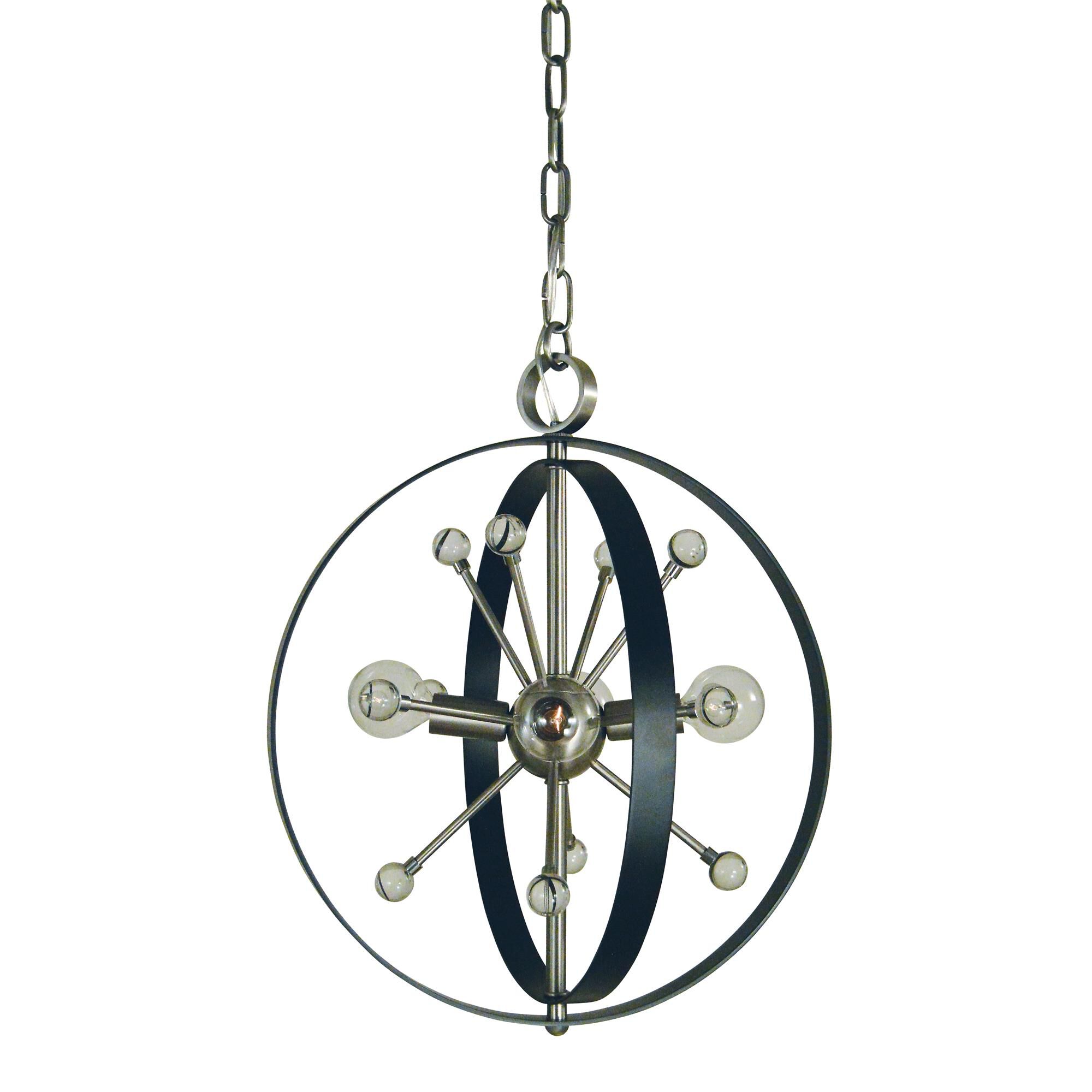 Nucleus 14 Inch 4 Light Mini Chandelier by Framburg