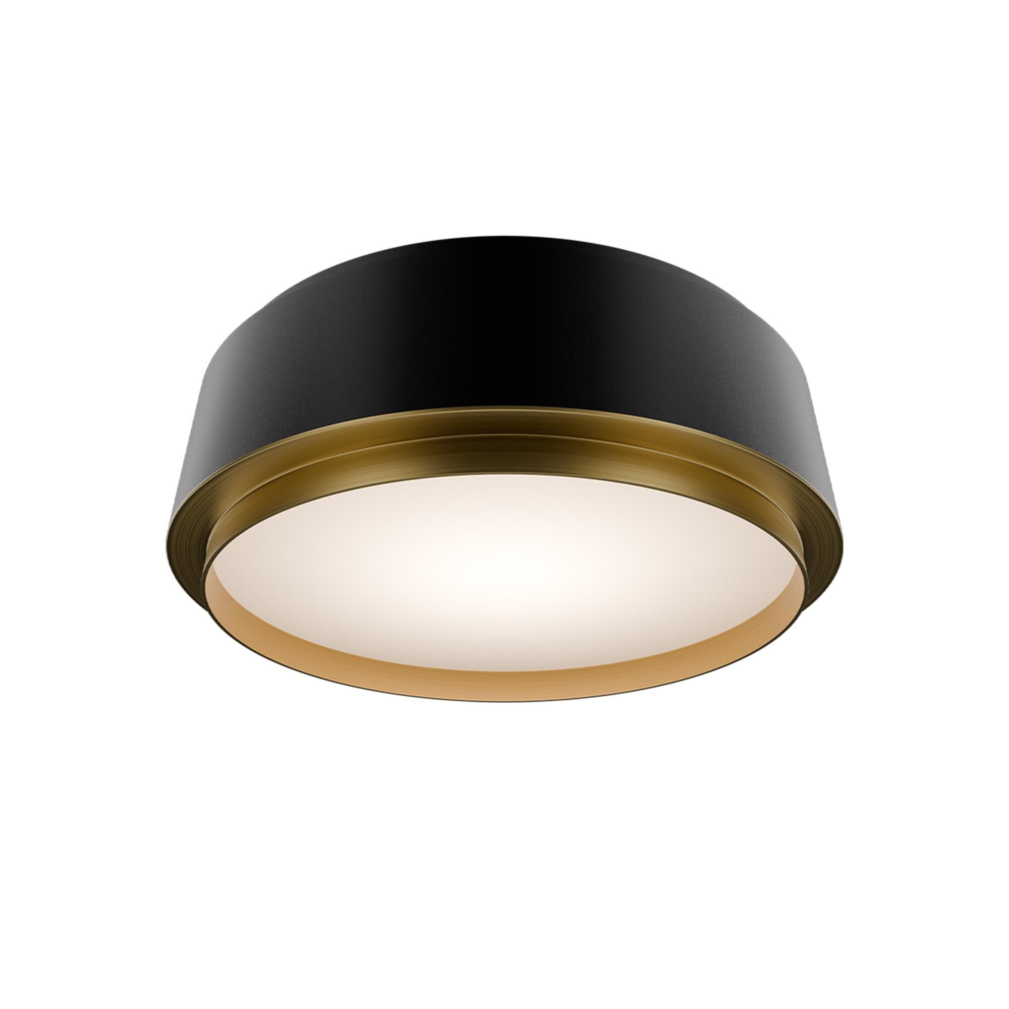 Salvo 12 Inch Flush Mount by dweLED