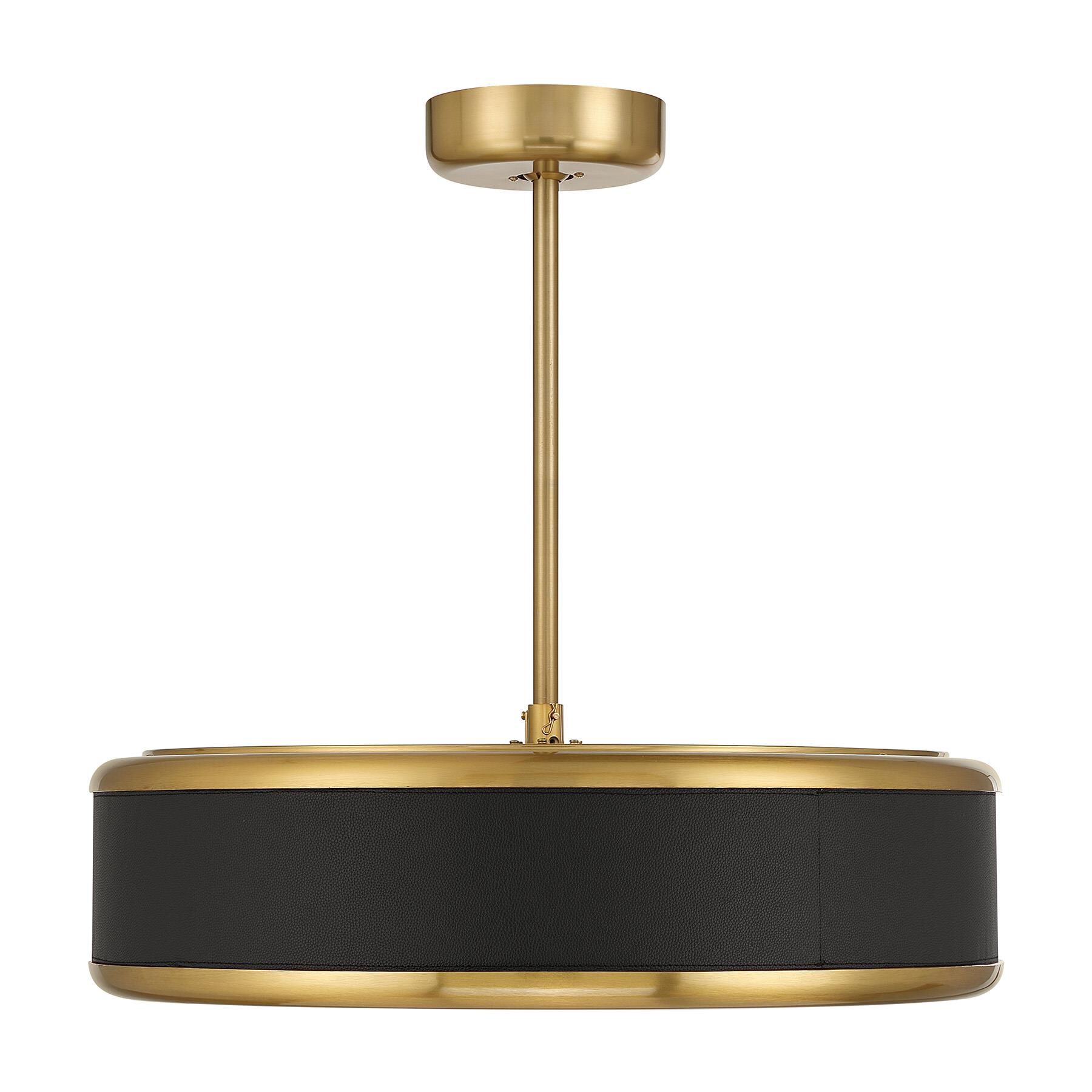 Shown in Warm Brass finish