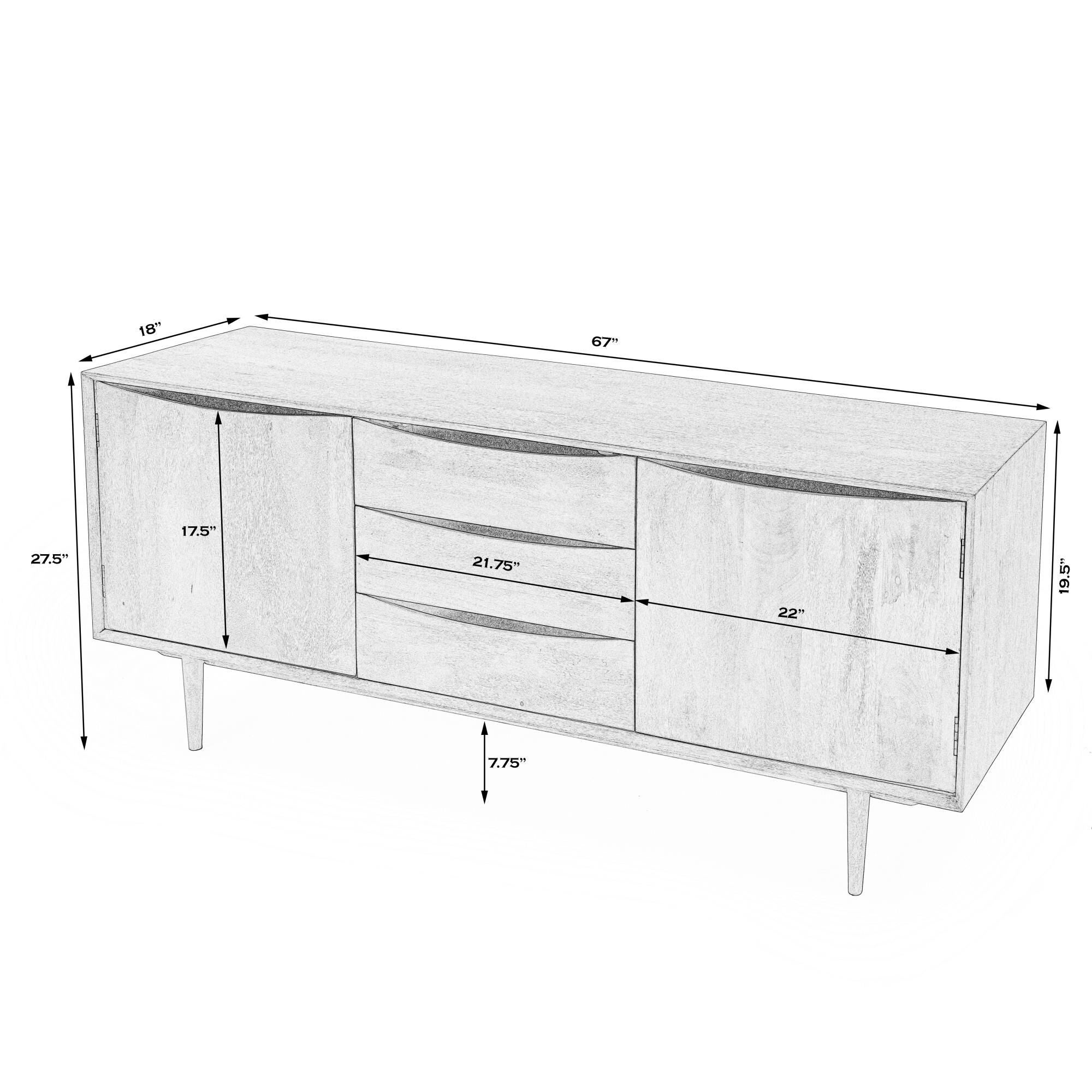Leonidin Credenza by Butler Specialty Company