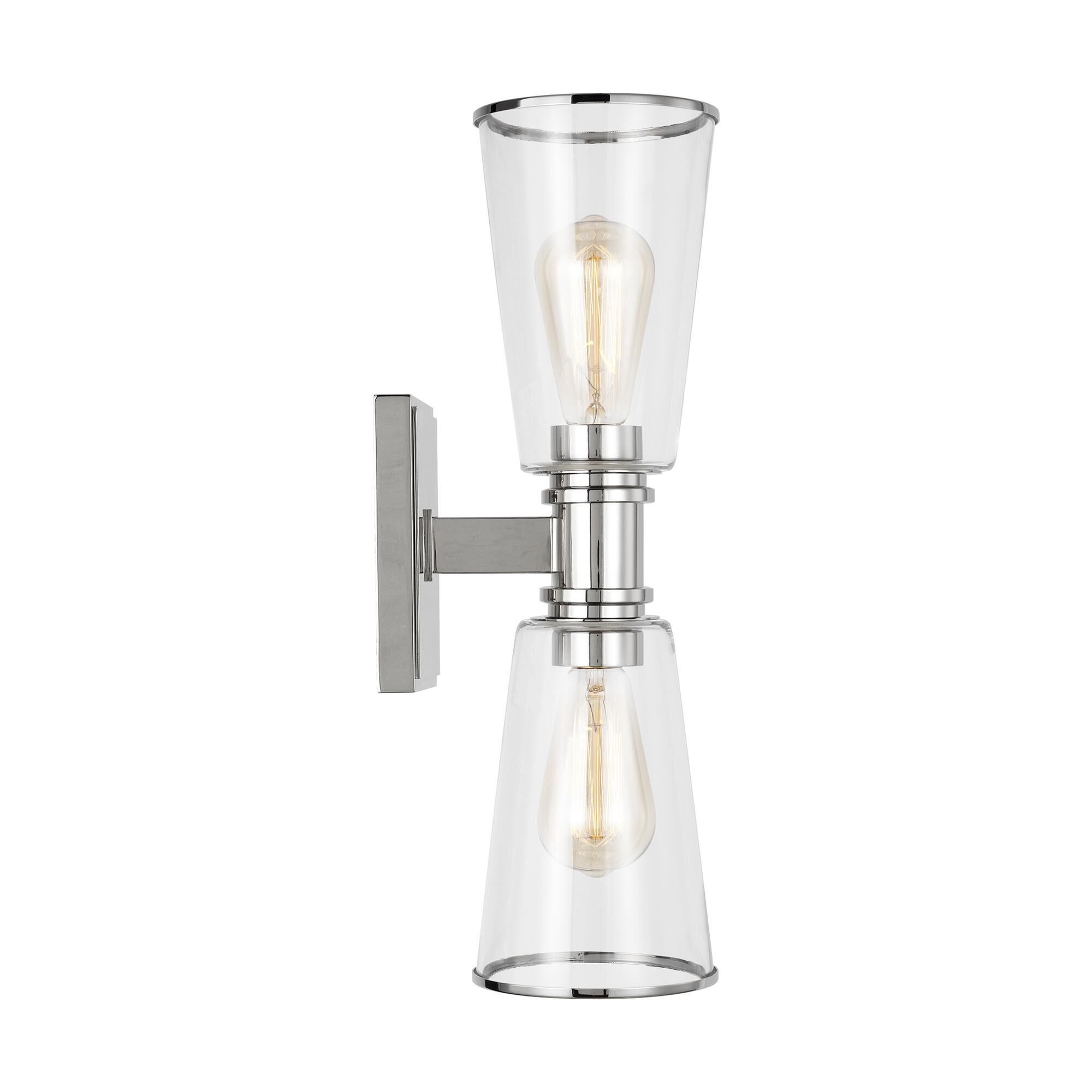 Chapman & Myers Alessa 18 Inch 2 Light Bath Vanity Light,