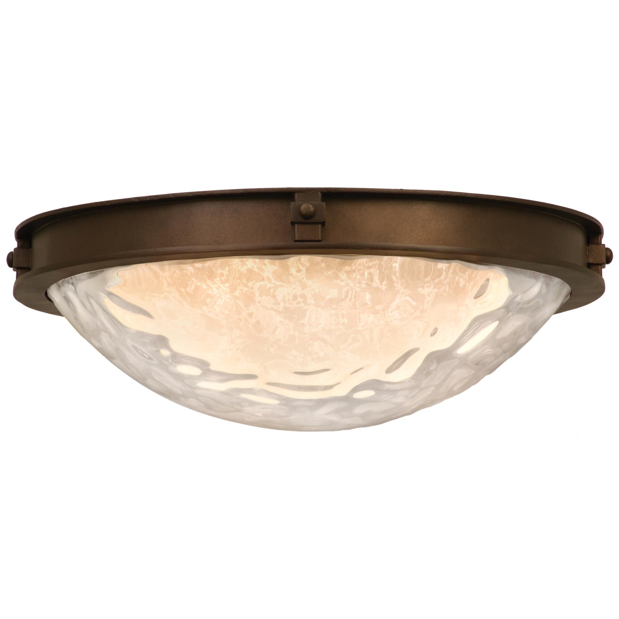 Newport 23 Inch 2 Light Flush Mount by Kalco Lighting