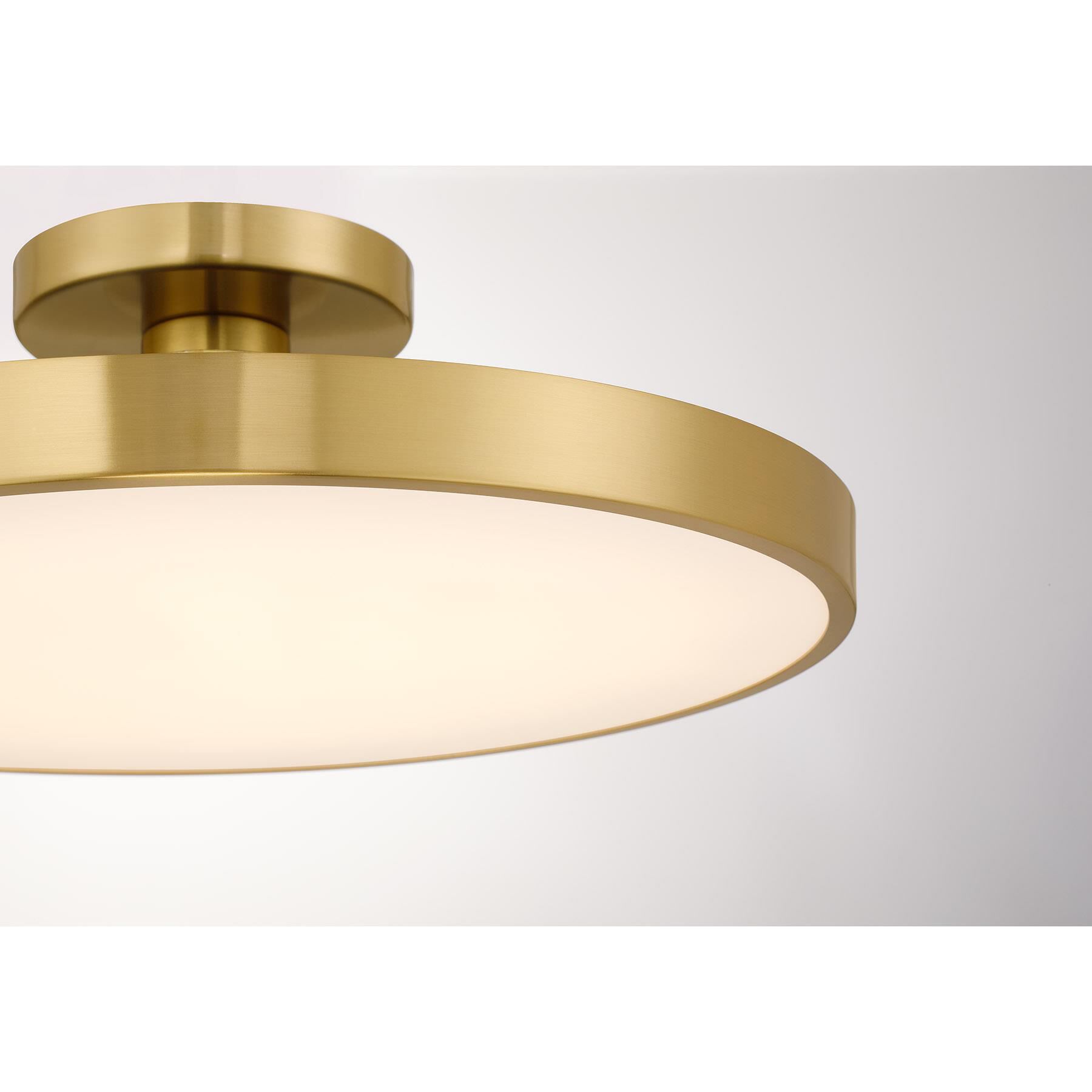 Thayer 20 Inch Semi Flush Mount by Savoy House