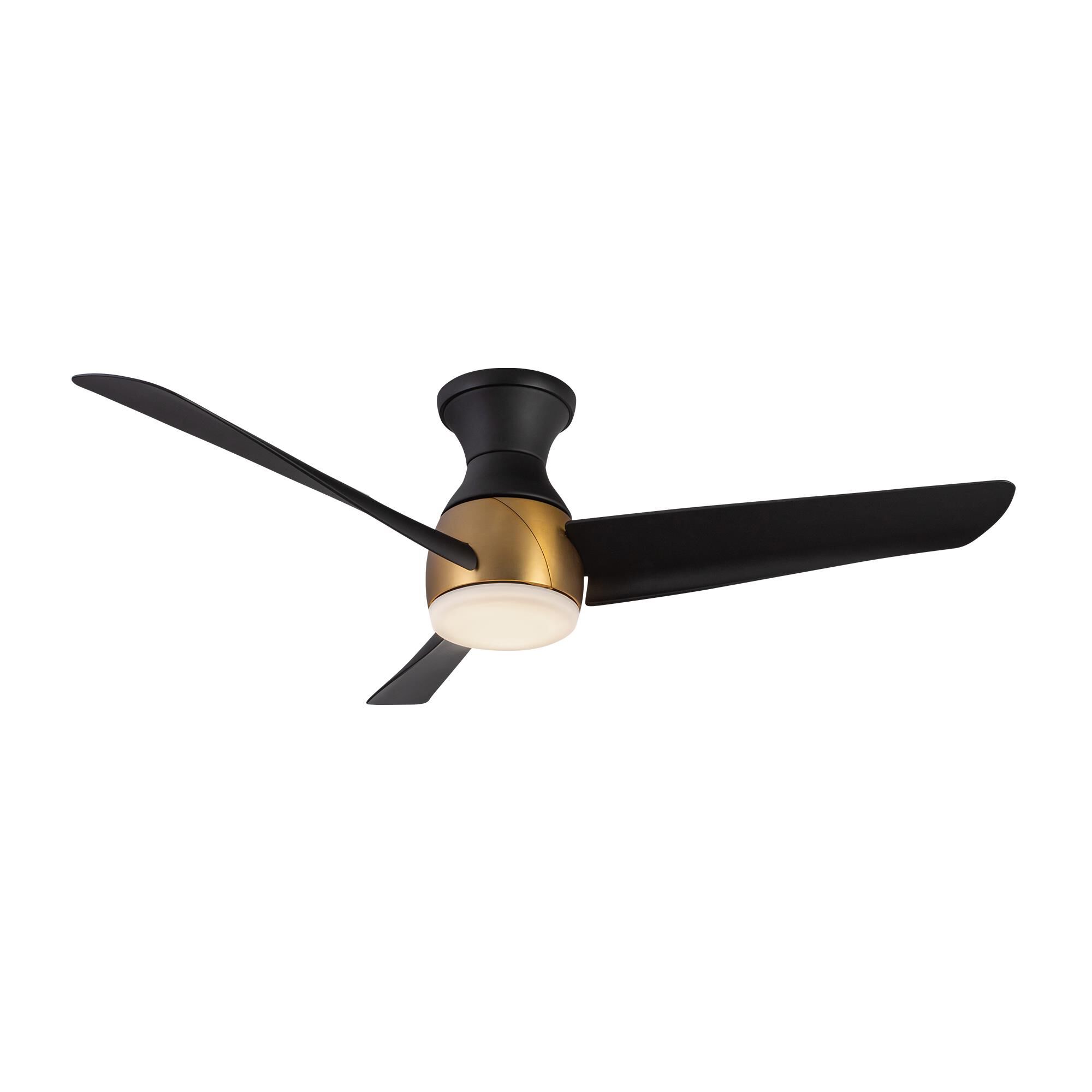 Shown in Brushed Gold/Matte Black finish