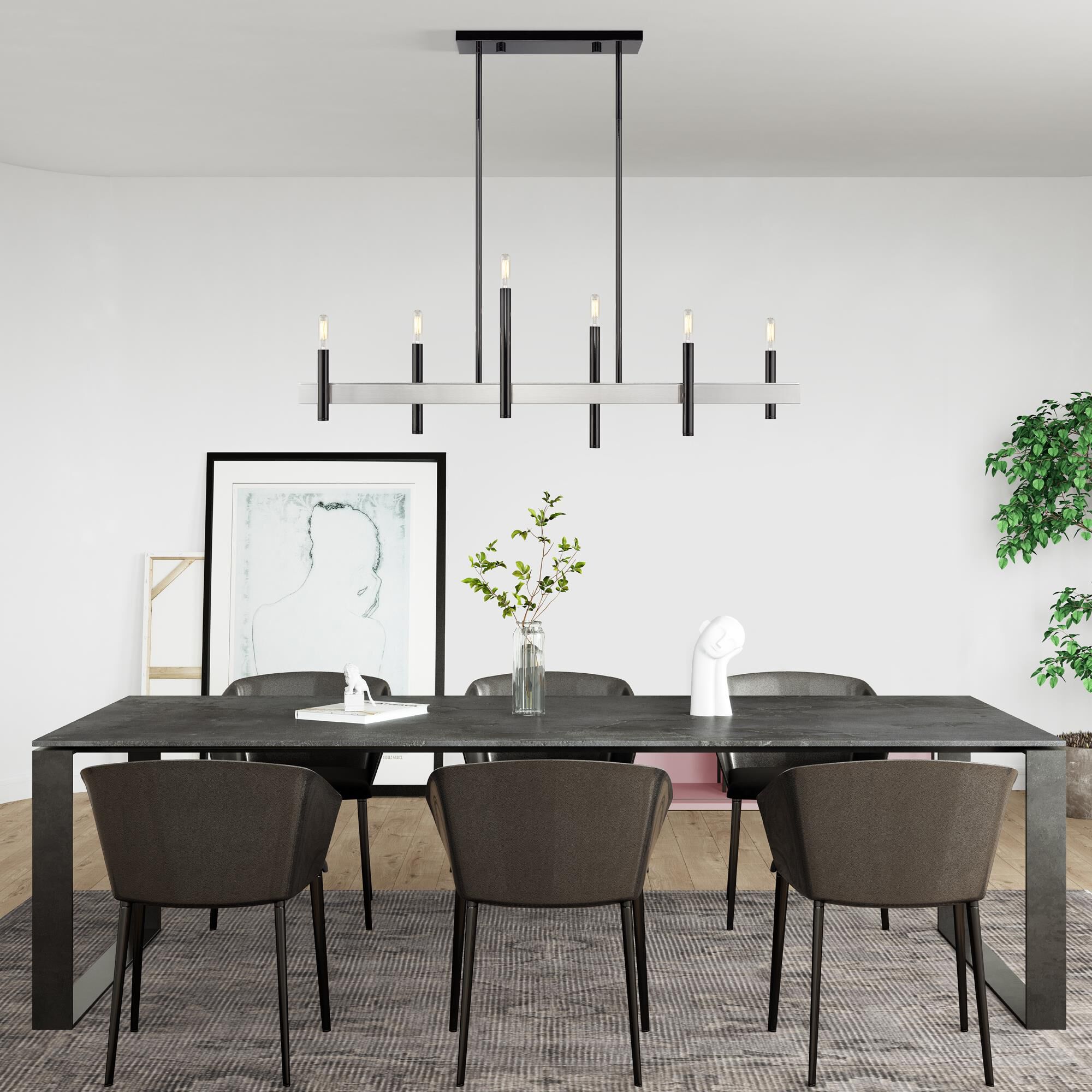 Denmark 40 Inch Linear Suspension Light by Livex Lighting