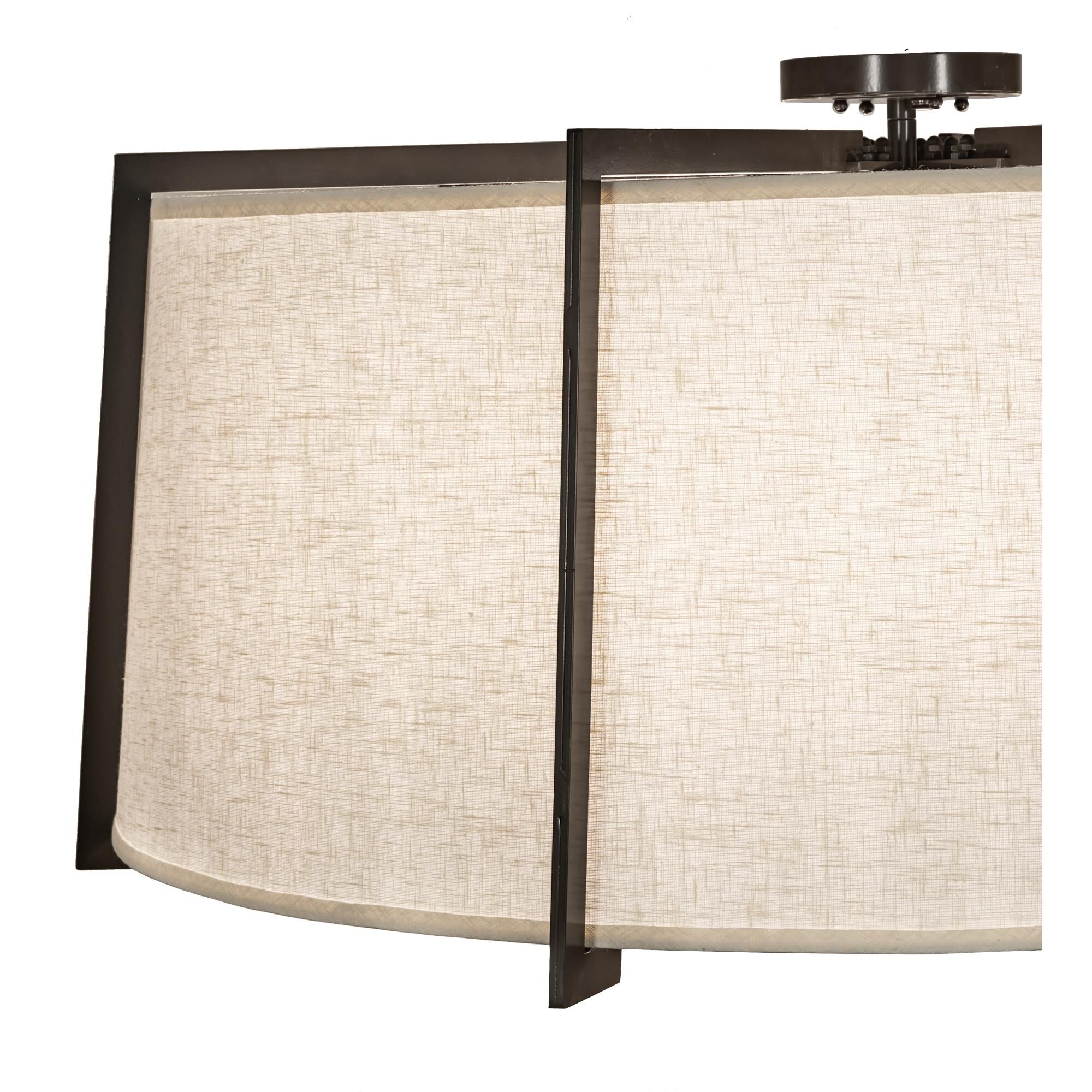 Shown in Timeless Bronze finish and White glass