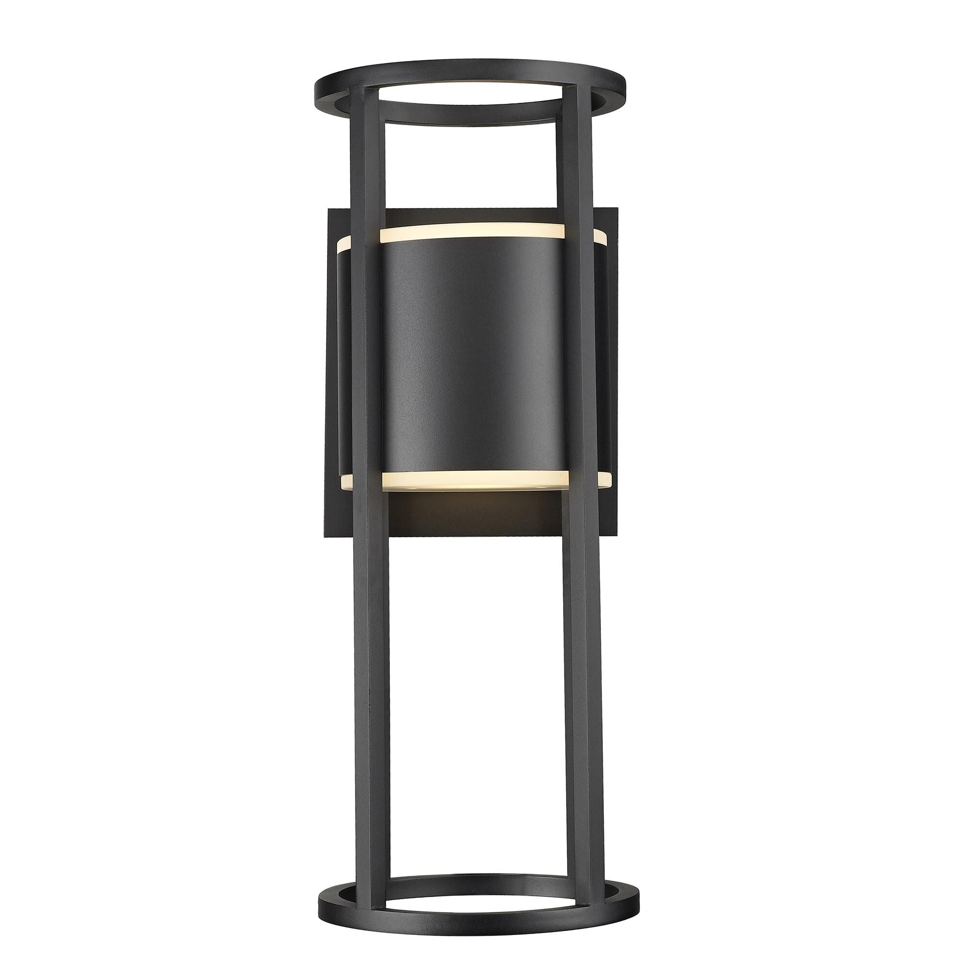 Shown in Black finish and Etched glass