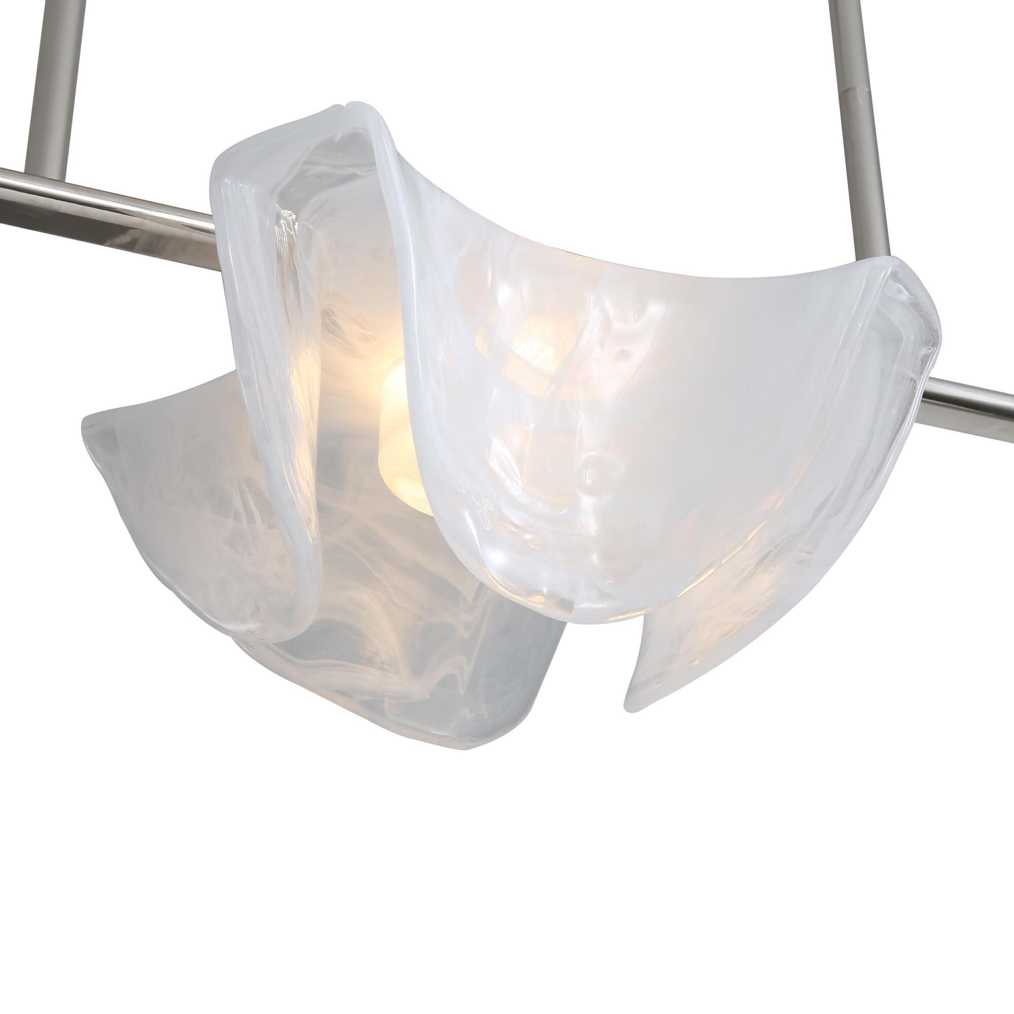 Glacier 48 Inch Linear Suspension Light by Golden Lighting